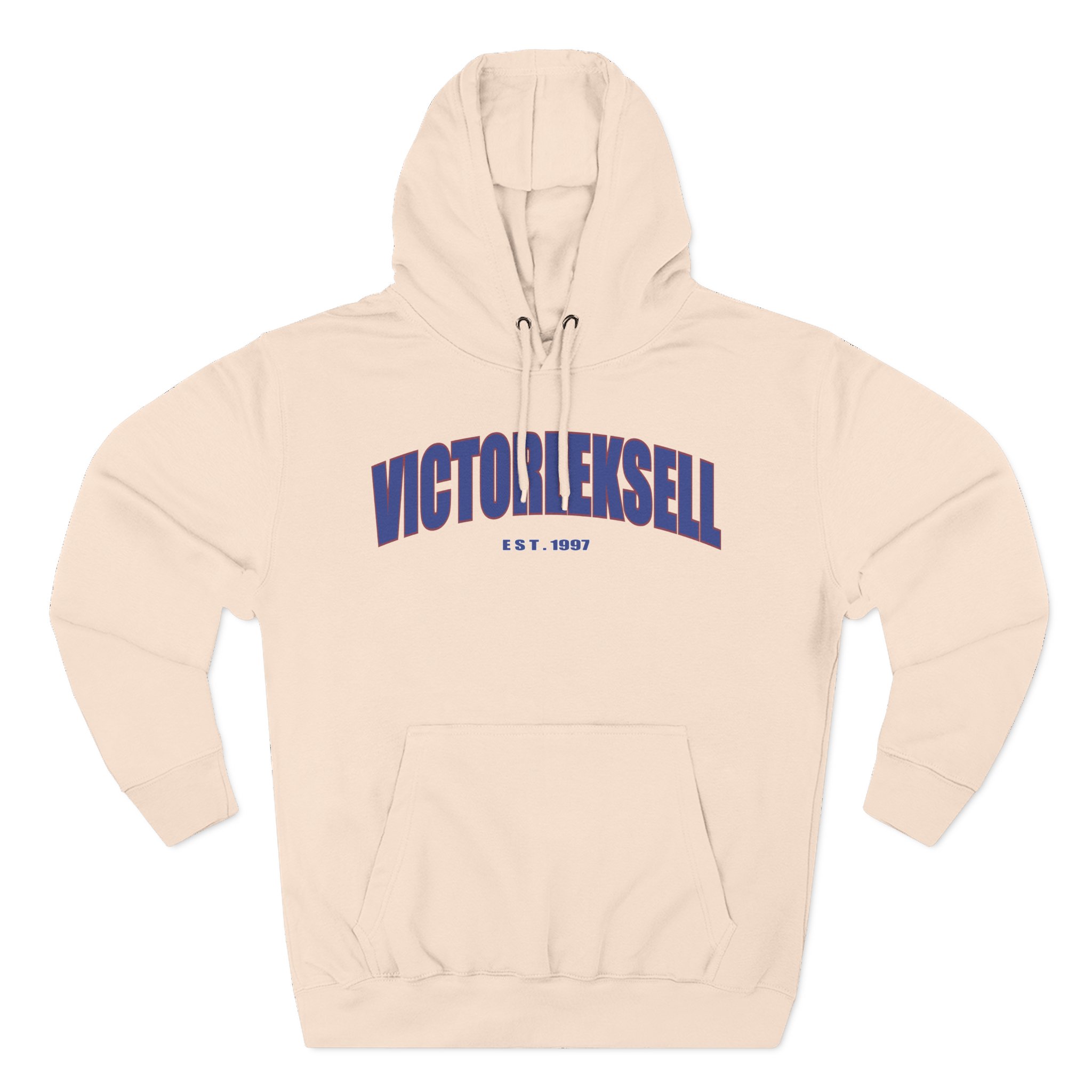 Victor Leksell Three-Panel Fleece Hoodie