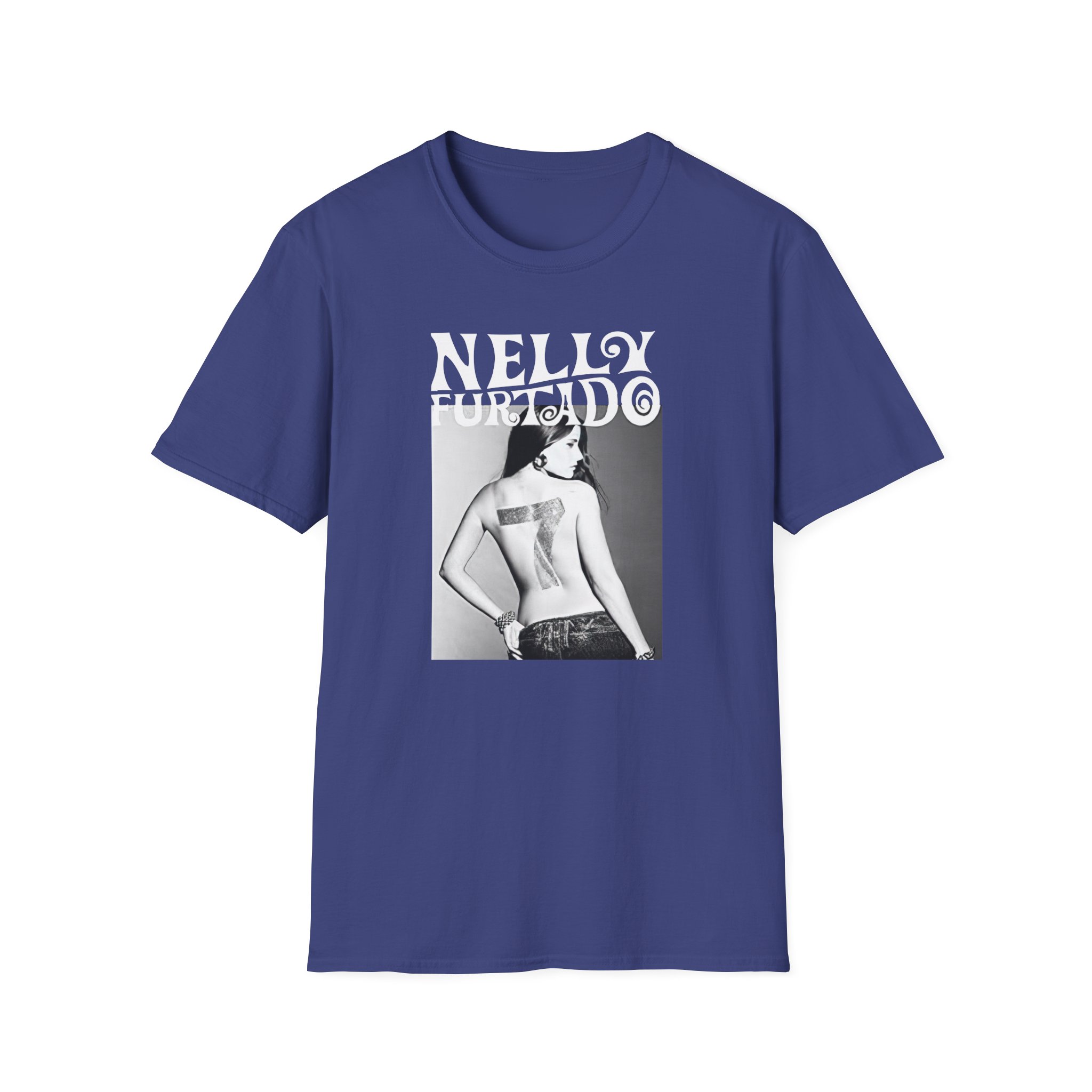 Nelly Furtado 7 Album Unisex Softstyle T-Shirt