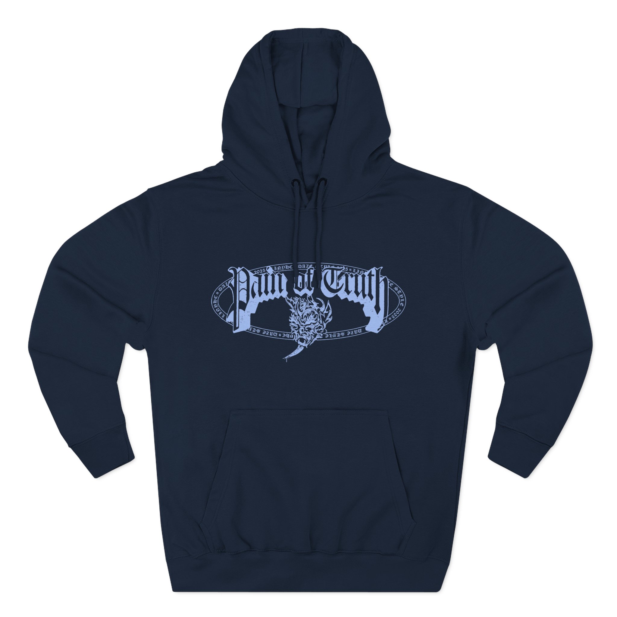 Pain of Truth Split Three-Panel Fleece Hoodie