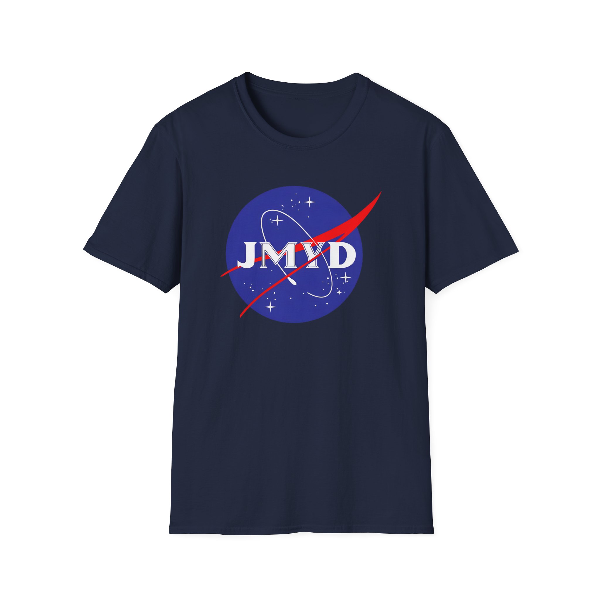 Ymh JMYD: Space Explorers Unisex Softstyle T-Shirt
