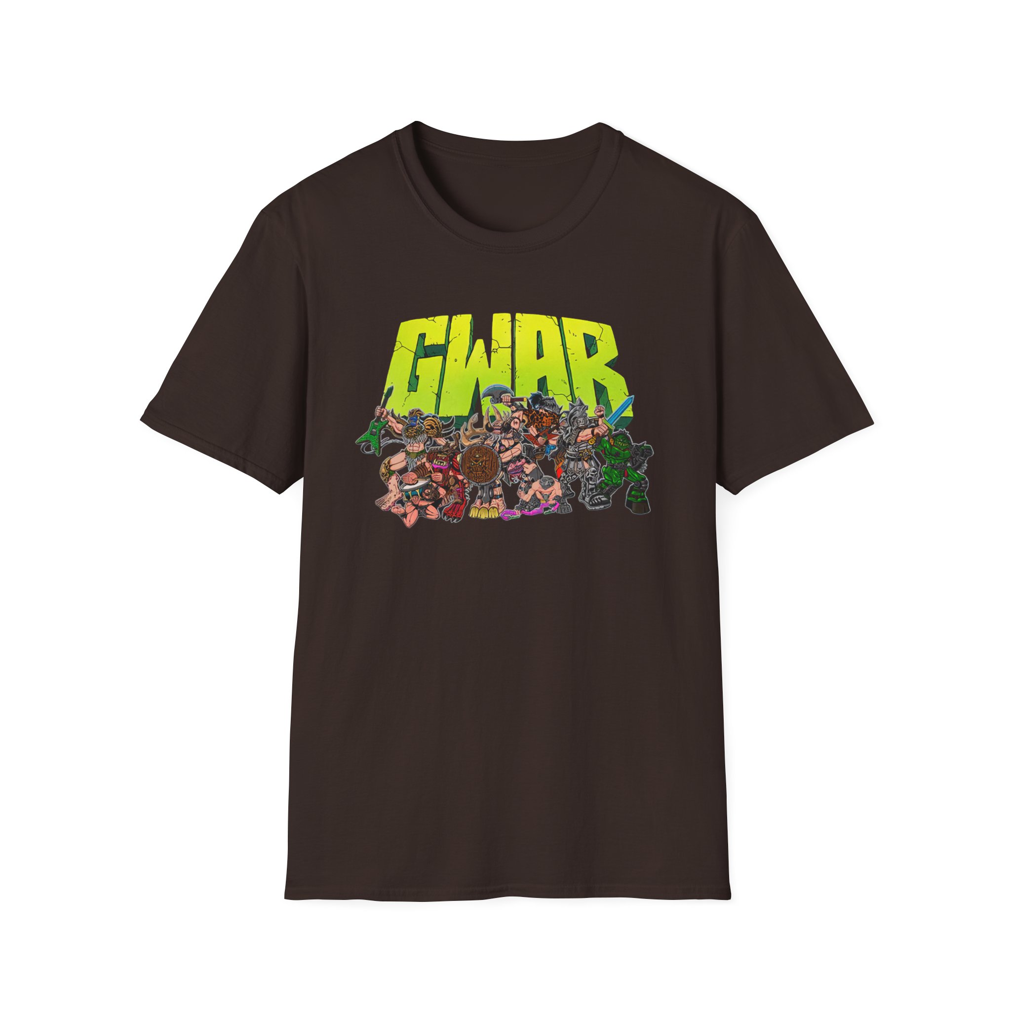 Gwar 2020 Animated Members Unisex Softstyle T-Shirt