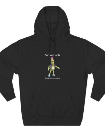 Smiling Friends Three-panel Fleece Hoodie