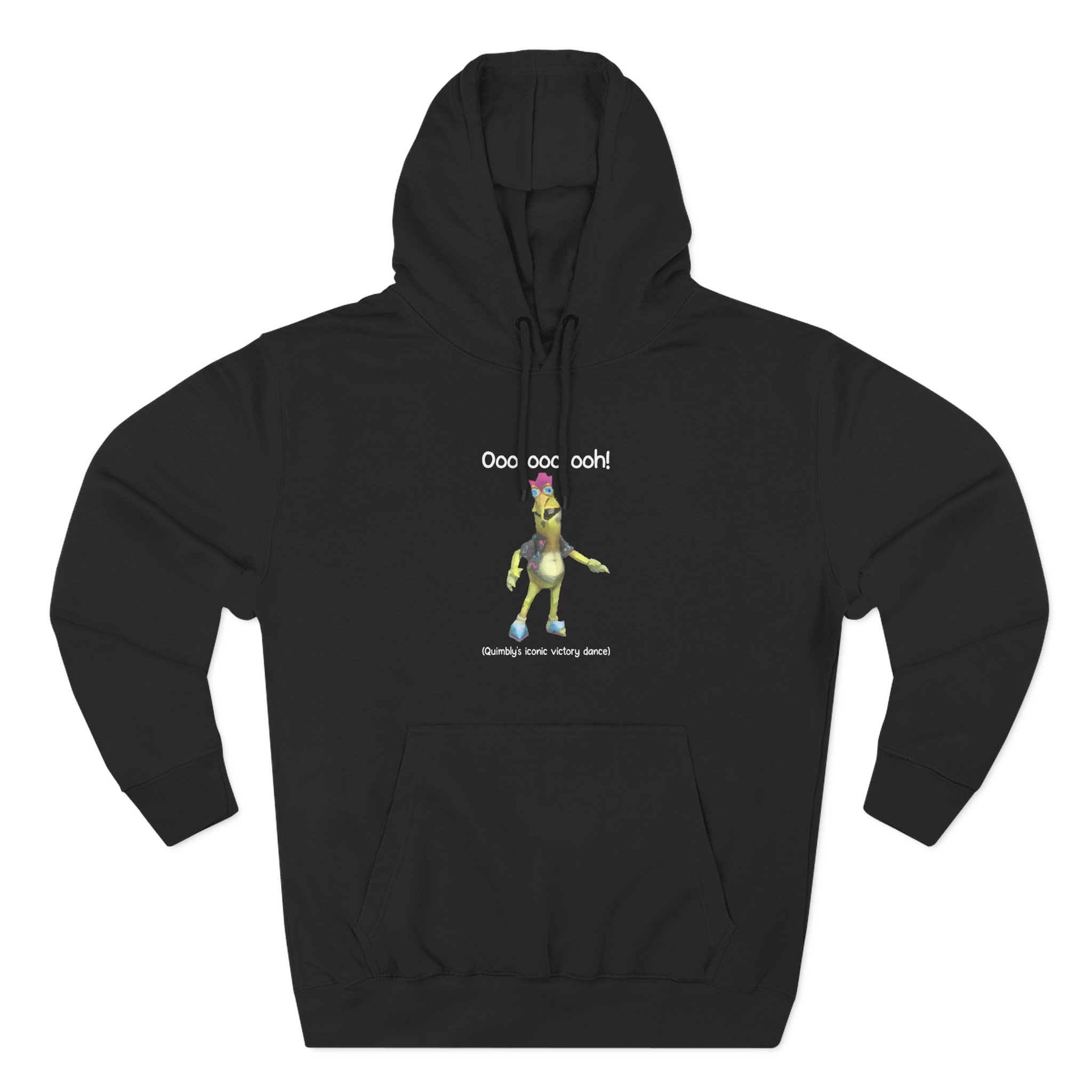 Smiling Friends Three-panel Fleece Hoodie