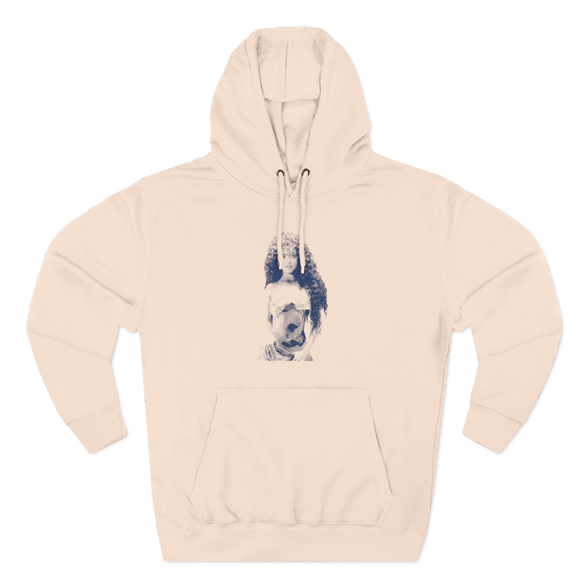 Tyla Water Three-Panel Fleece Hoodie