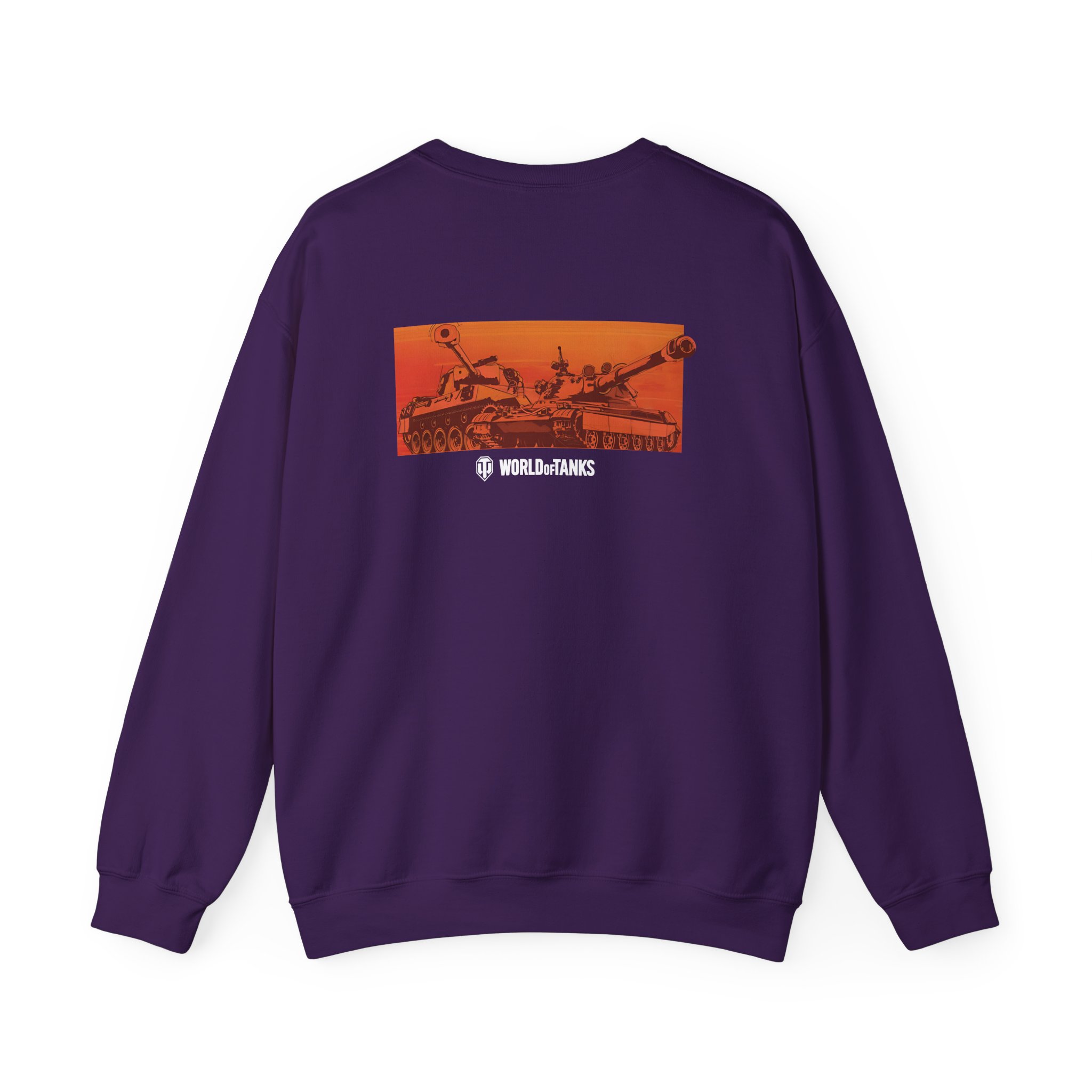 World of Tank Orange Sky Unisex Heavy Blendâ„¢ Crewneck Sweatshirt