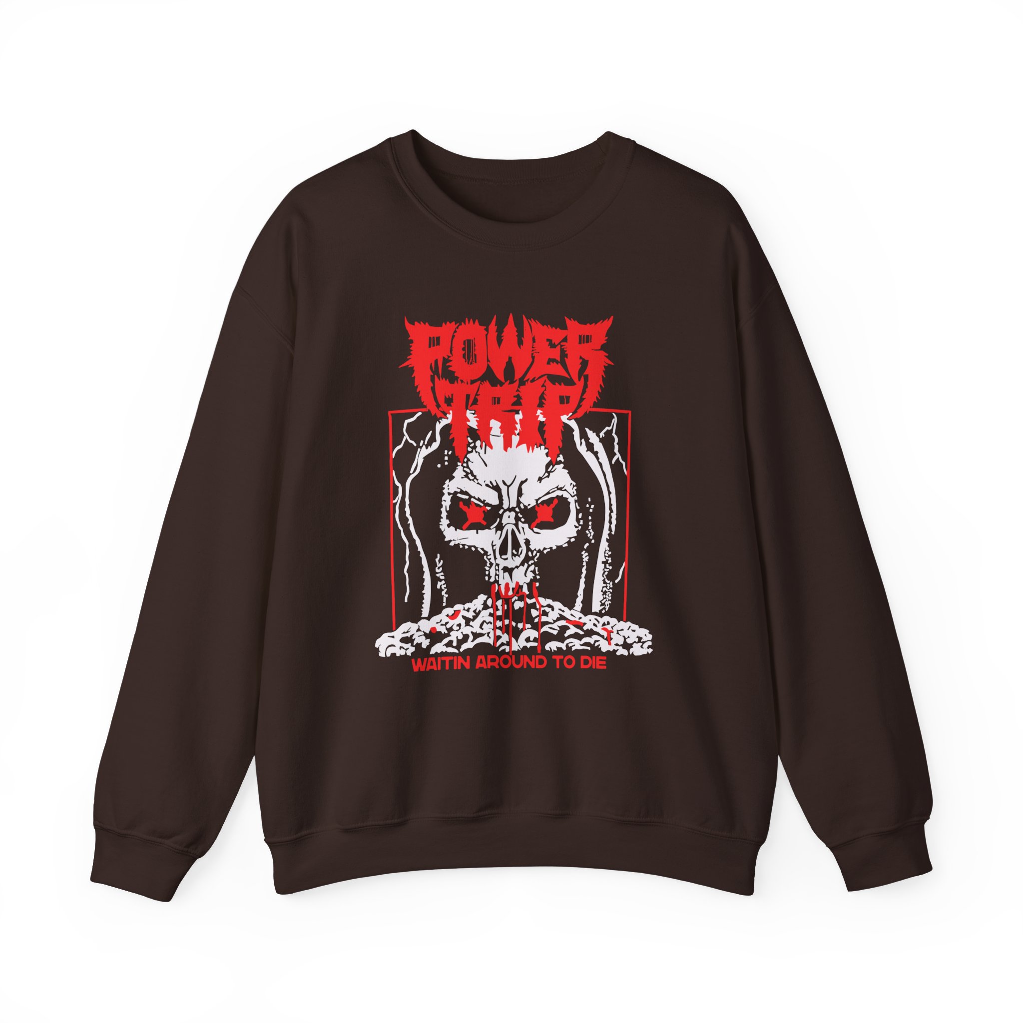 Power Trip Waiting Unisex Heavy Blendâ„¢ Crewneck Sweatshirt