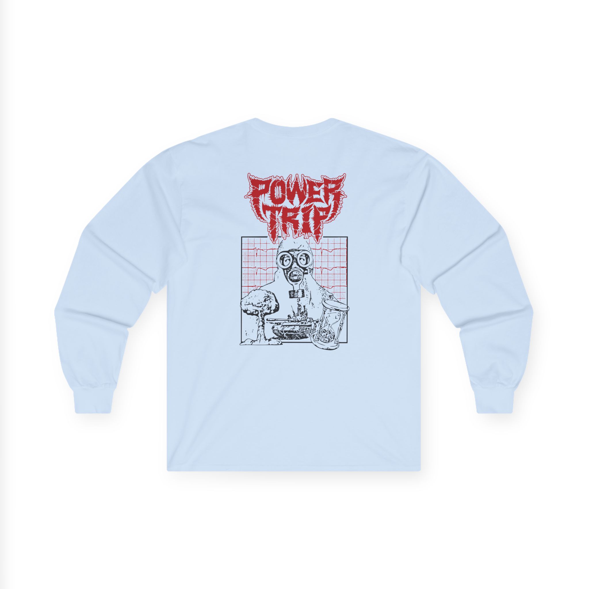 Power Trip Gas Mask Unisex Ultra Cotton Long Sleeve Tee