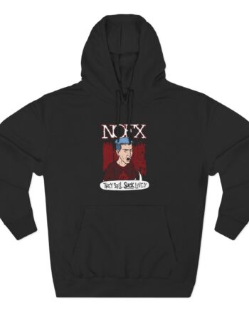 Nofx Jstill Suck Three-Panel Fleece Hoodie