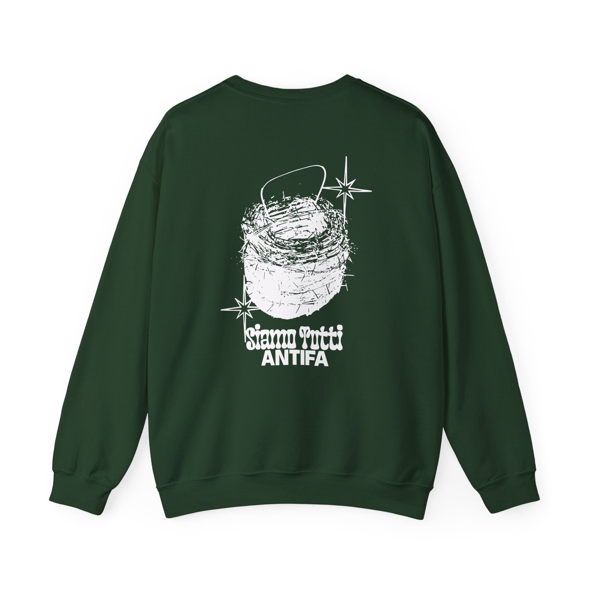 Disarstar Siamo Tutti Antifa Unisex Heavy Blendâ„¢ Crewneck Sweatshirt