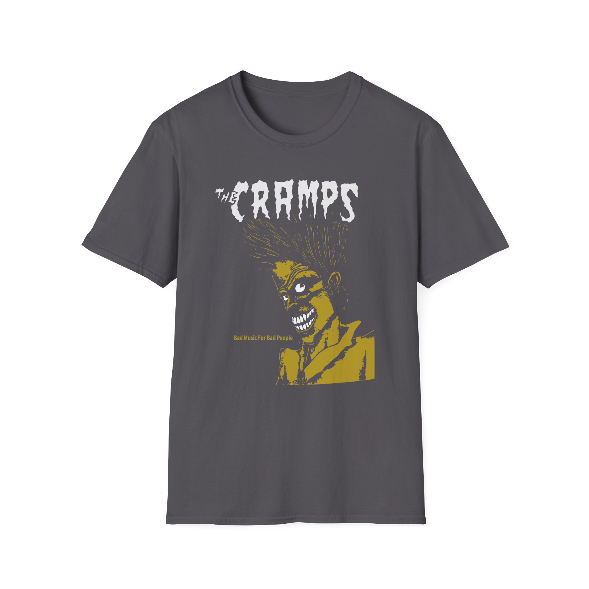 The Cramps Bad Music for Bad People Unisex Softstyle T-Shirt
