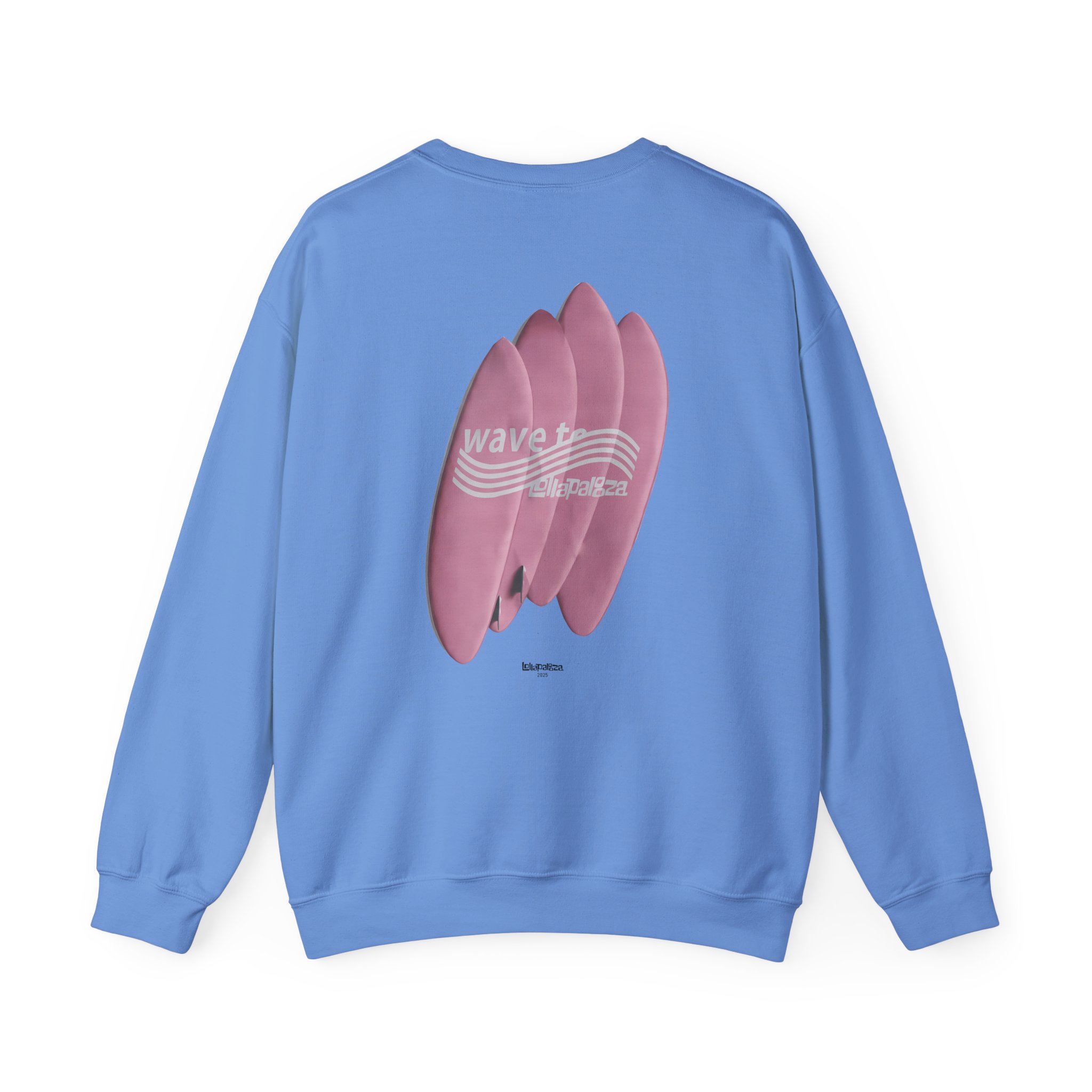 Wave to Earth Lollapolooza Unisex Heavy Blendâ„¢ Crewneck Sweatshirt