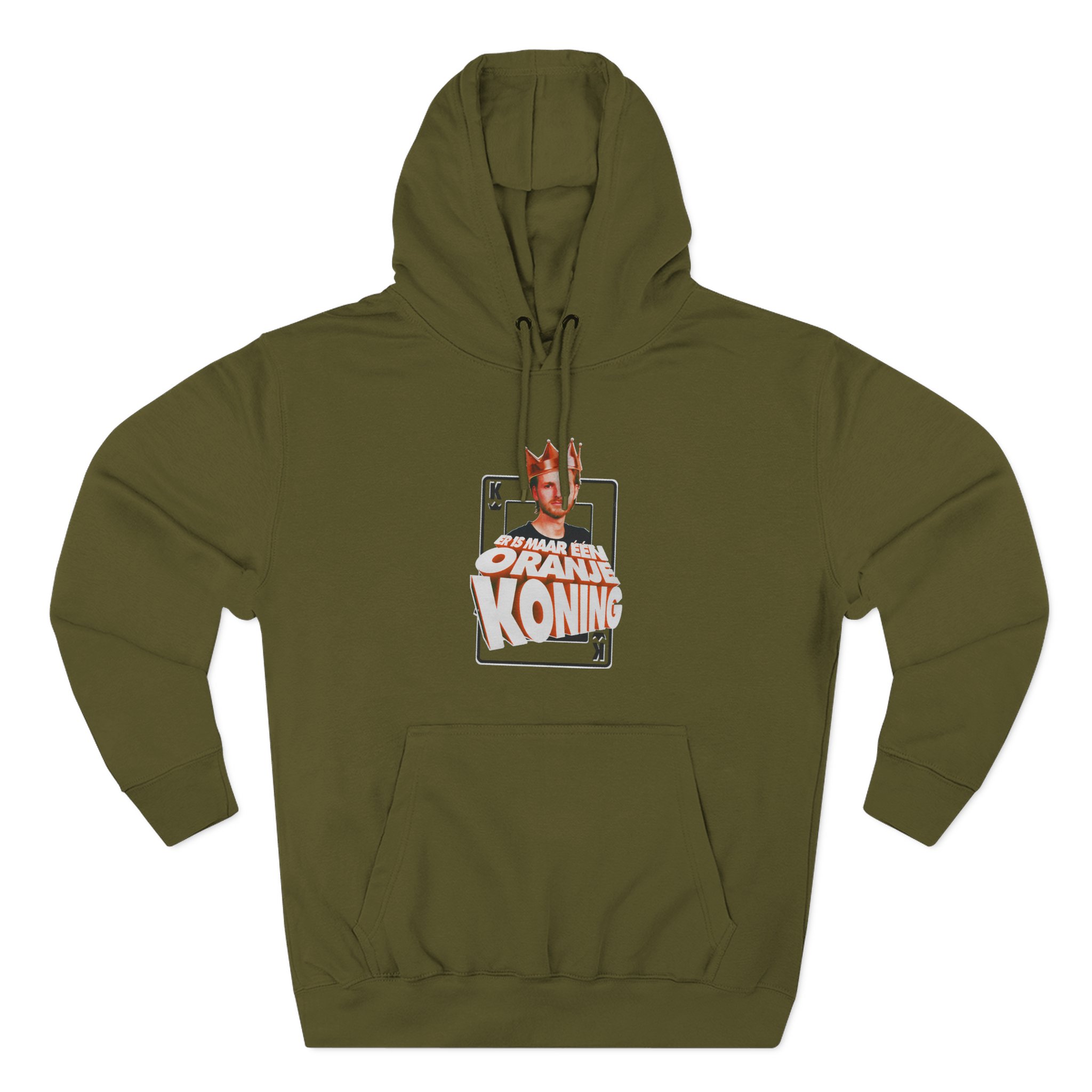 Bankzitters Koningsdag Three-Panel Fleece Hoodie