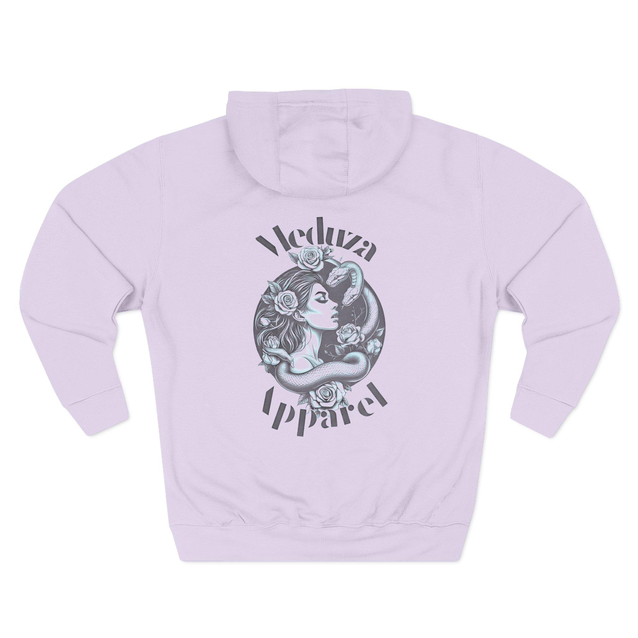 Meduza Roses & Snakes Three-Panel Fleece Hoodie