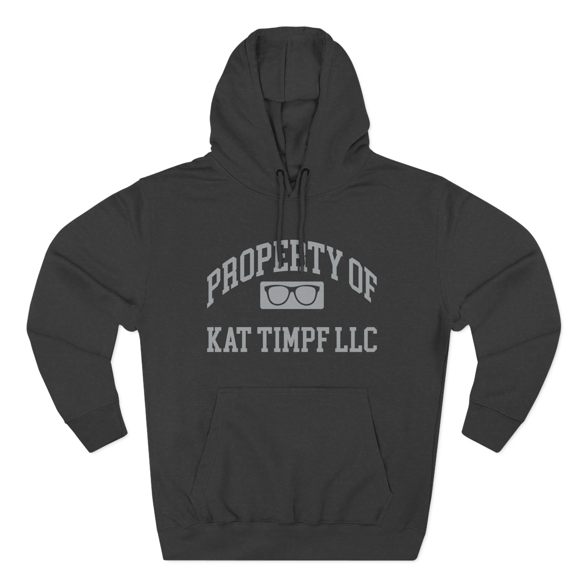 Kat Timpf Property of Kat Timpf, Llc Three-Panel Fleece Hoodie