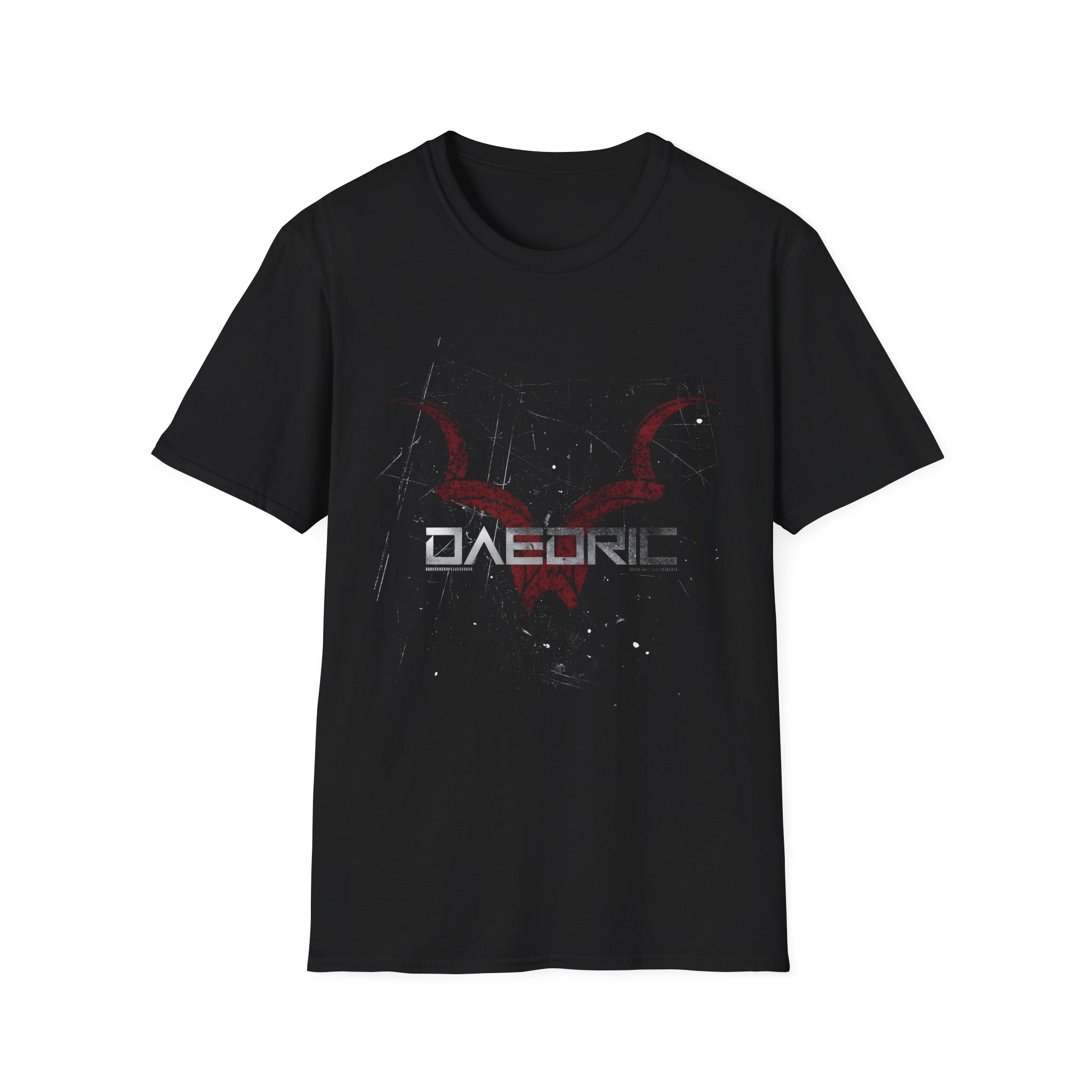 Daedric Eroded Logo Unisex Softstyle T-Shirt