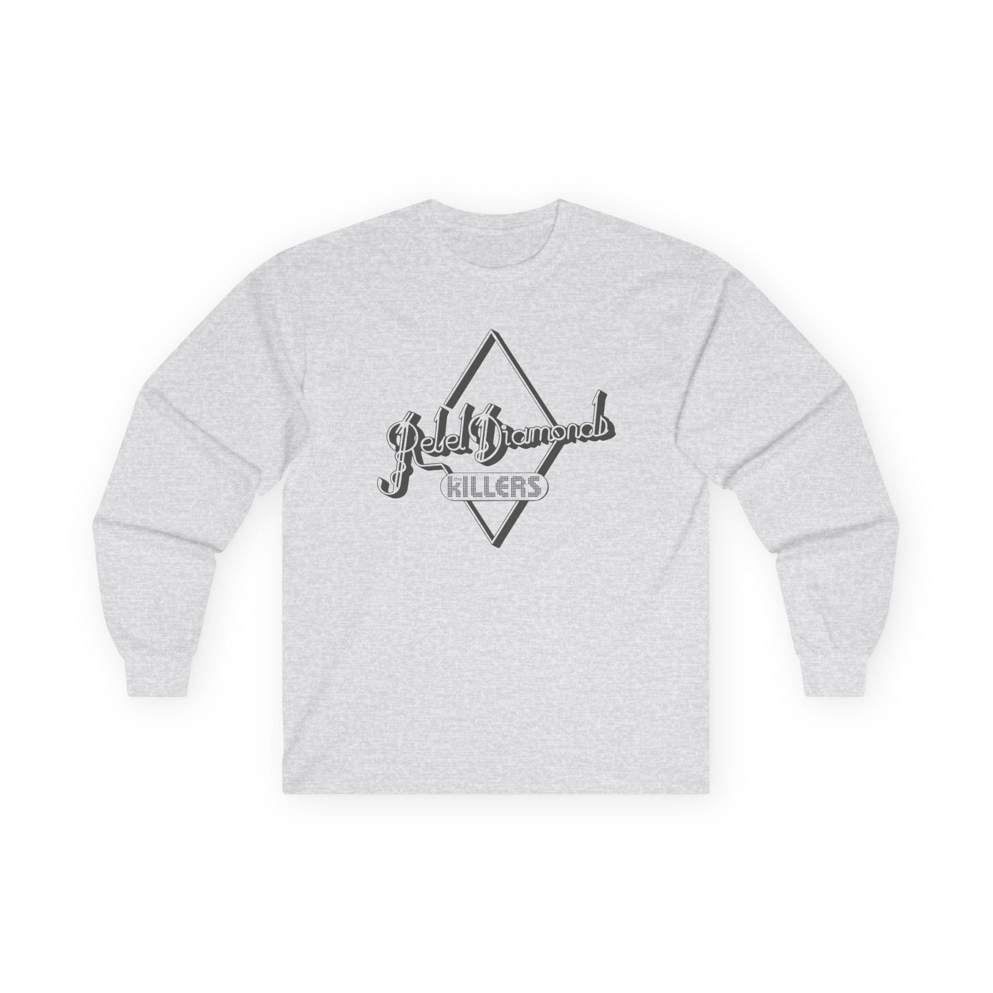TK Rebel Diamonds Logo Unisex Ultra Cotton Long Sleeve Tee