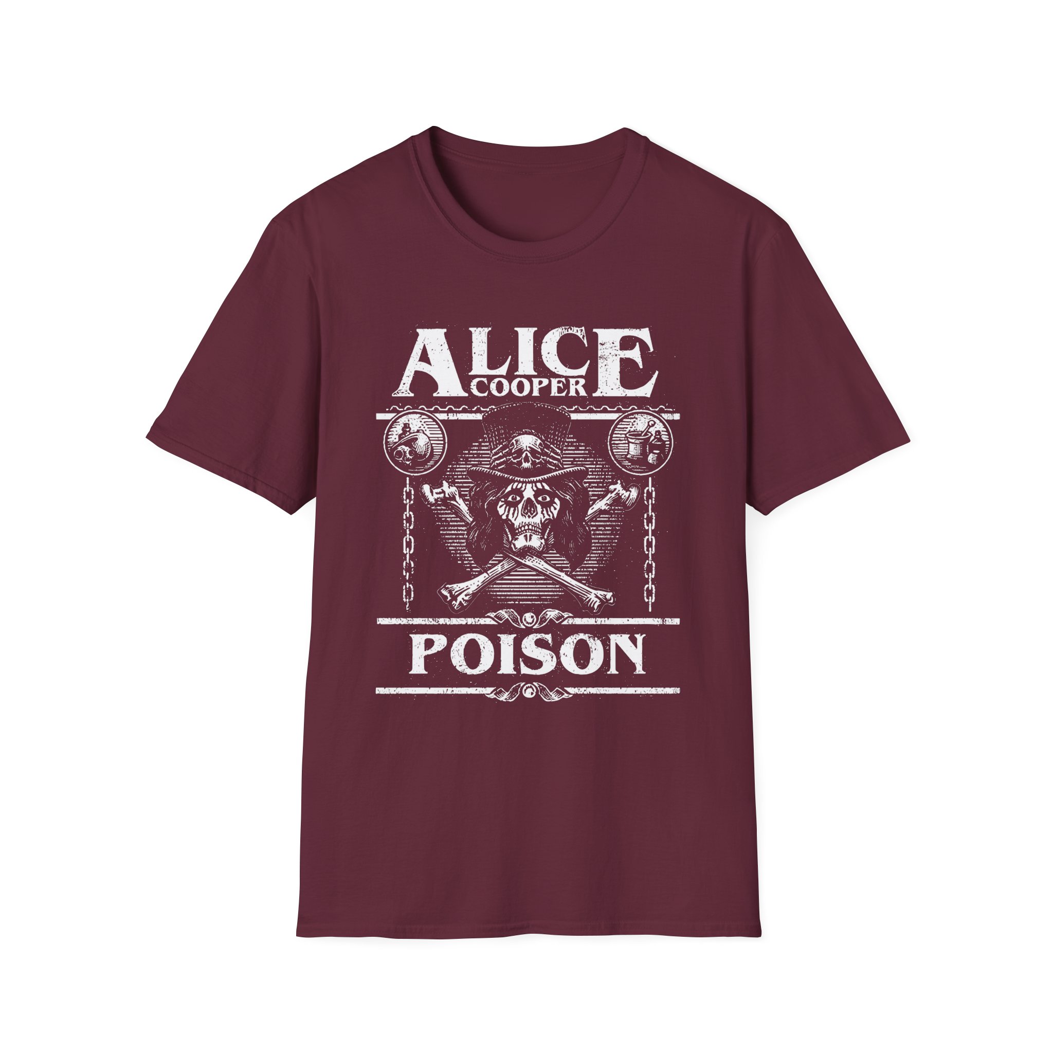 Alice Cooper Poison Unisex Softstyle T-Shirt