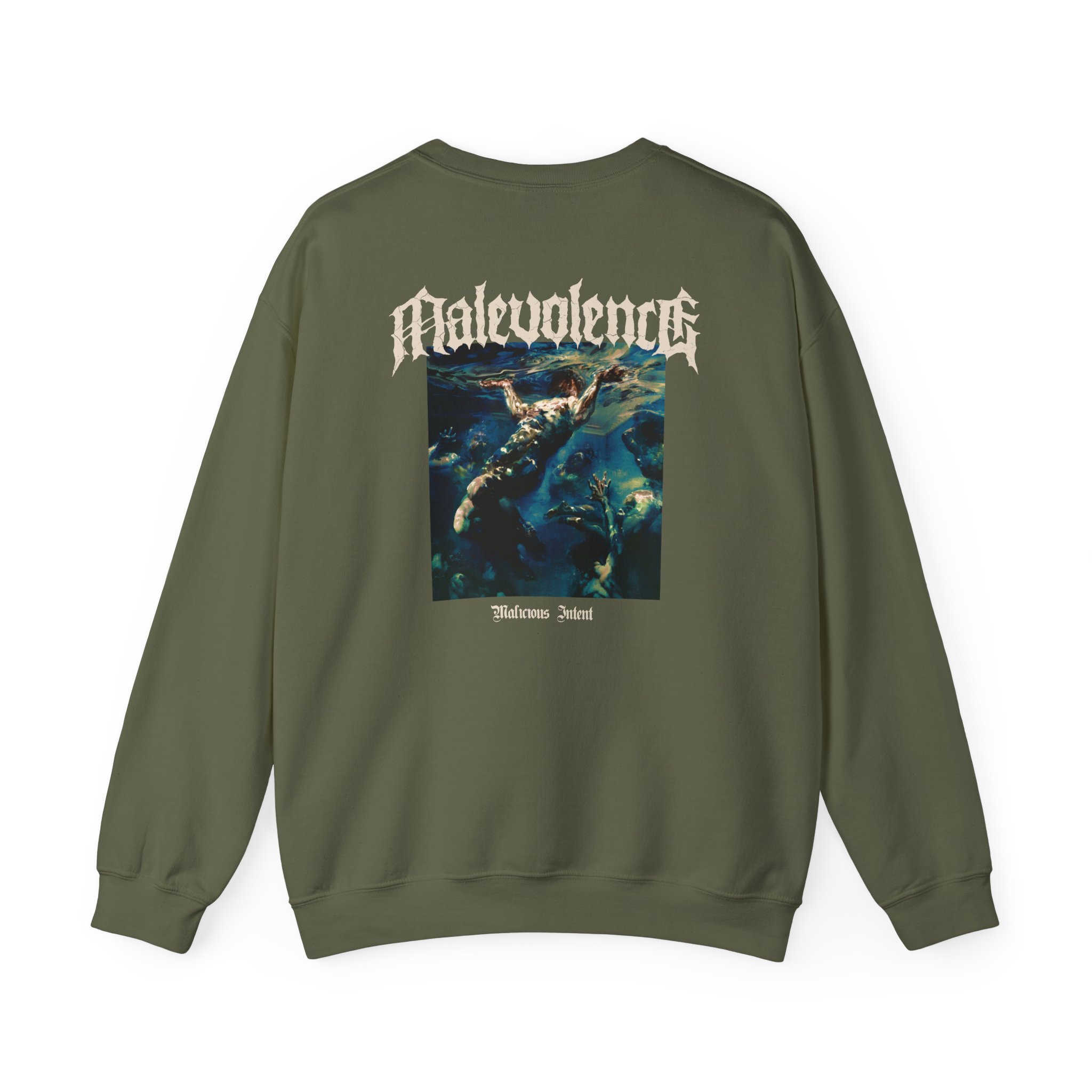 Malevolence Malicious Intent Unisex Heavy Blend Crewneck Sweatshirt