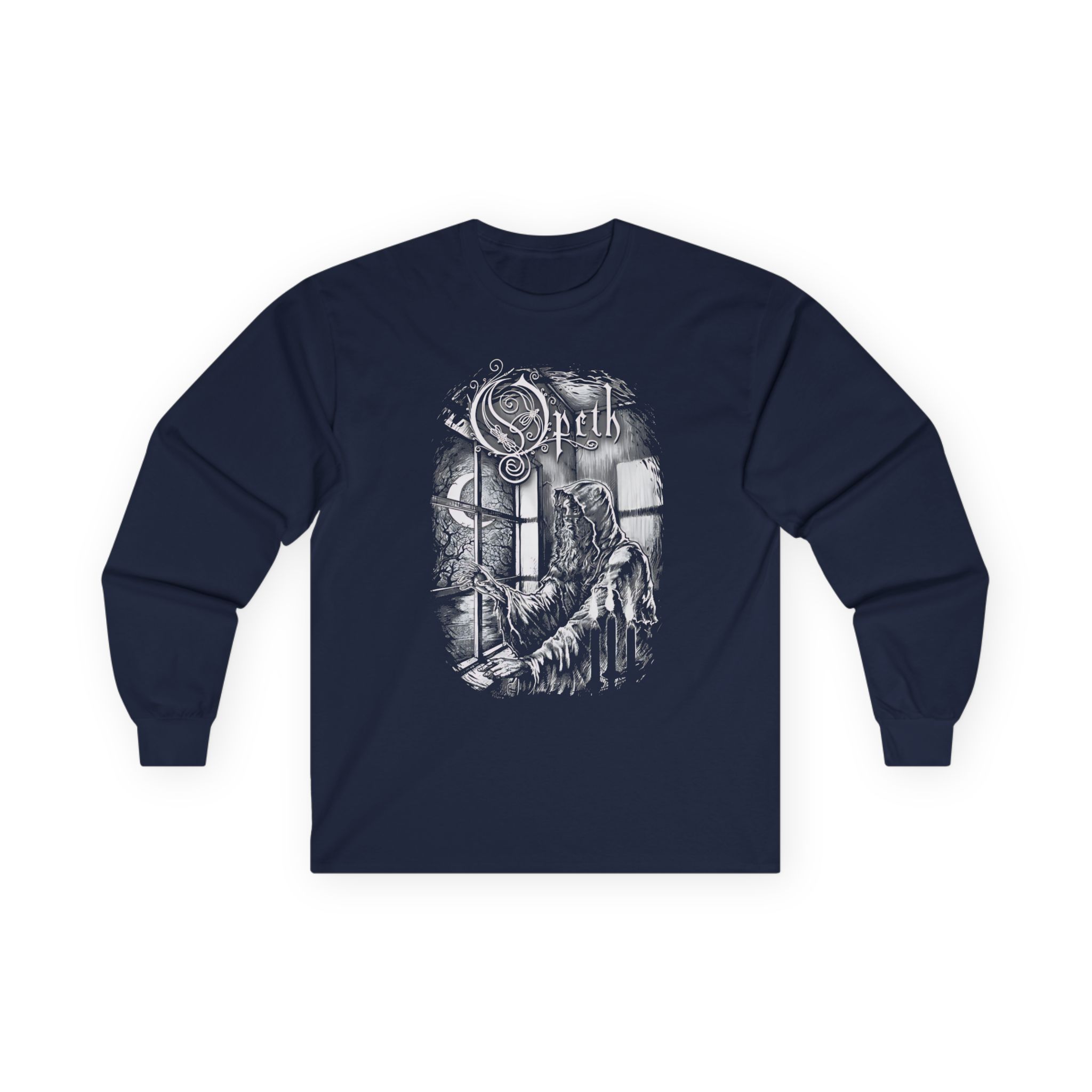 Opeth Windowpane Unisex Ultra Cotton Long Sleeve Tee