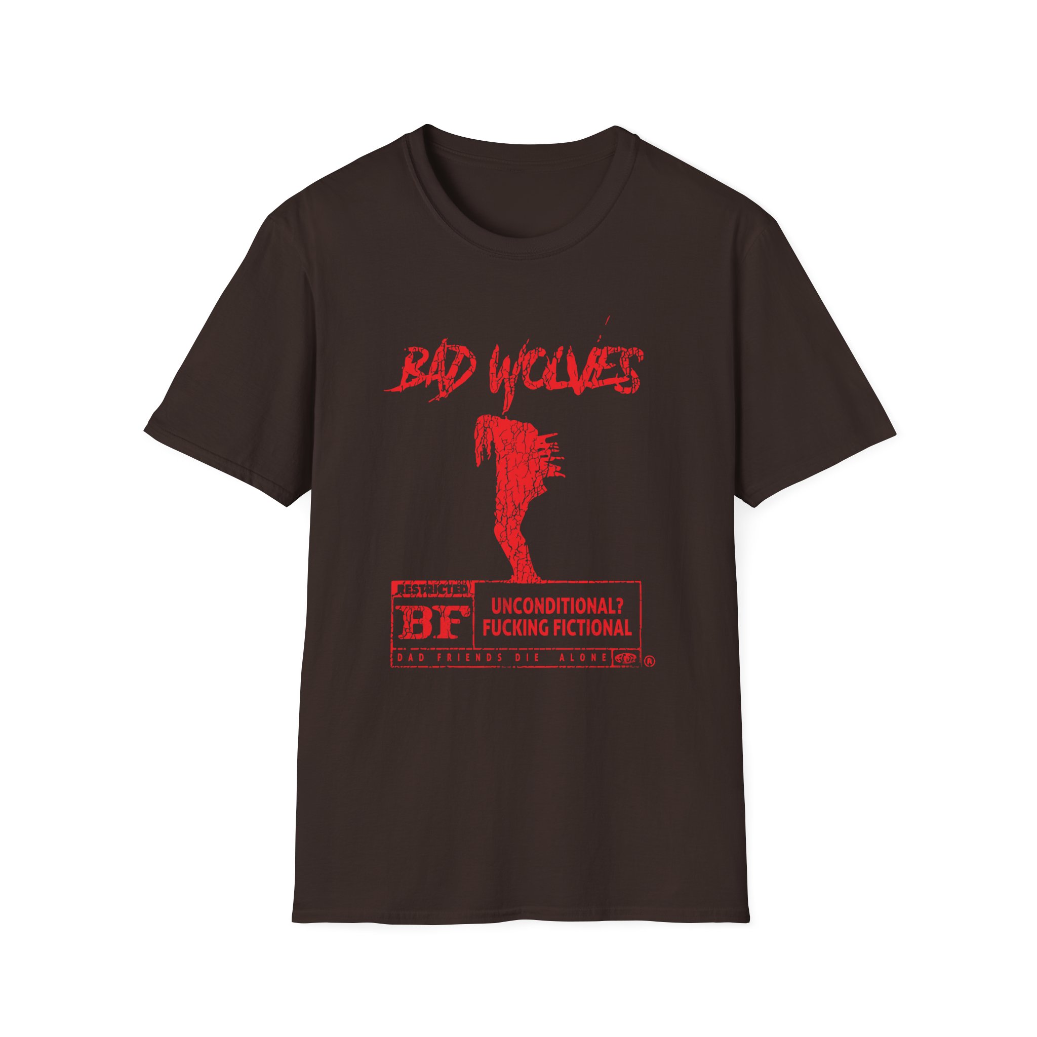 Bad Wolves Bad Friend Unisex Softstyle T-Shirt