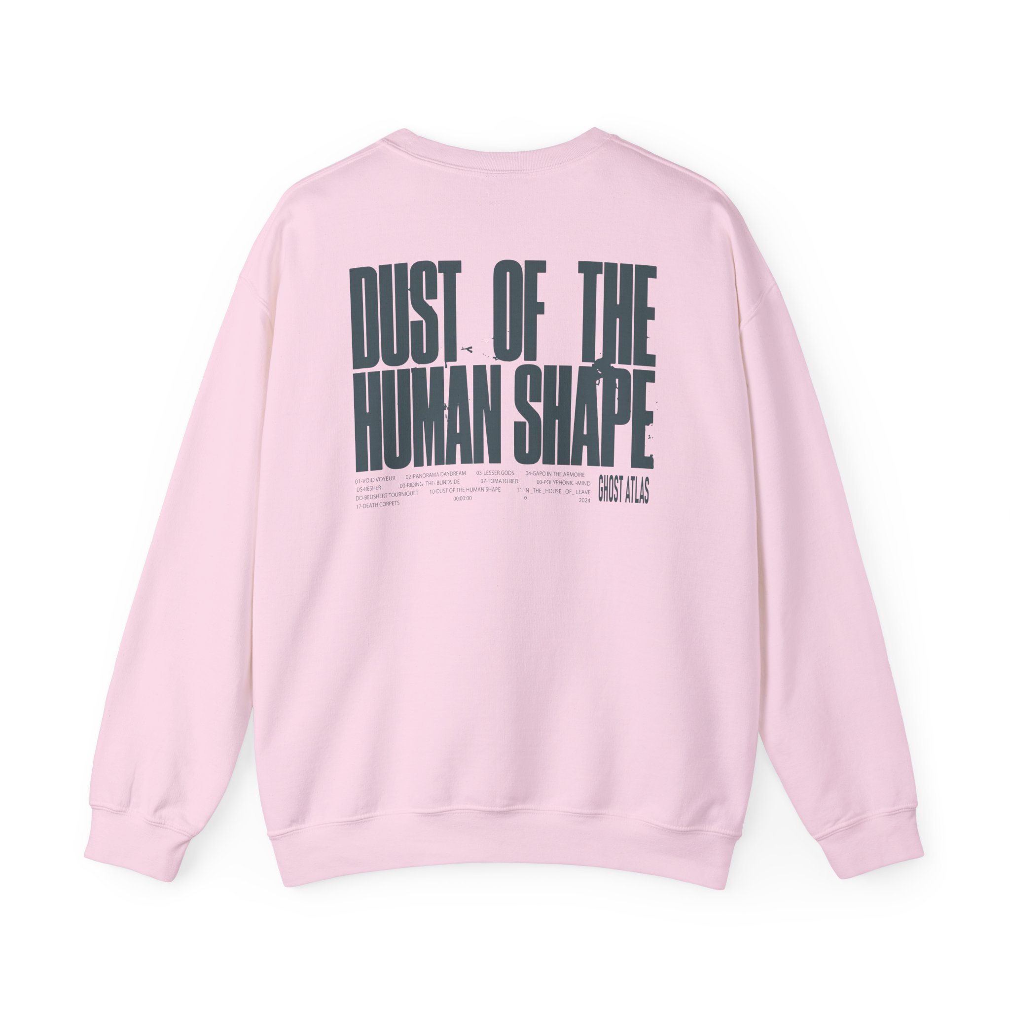 Ghost Atlas Dust of the Human Shape Unisex Heavy Blendâ„¢ Crewneck Sweatshirt