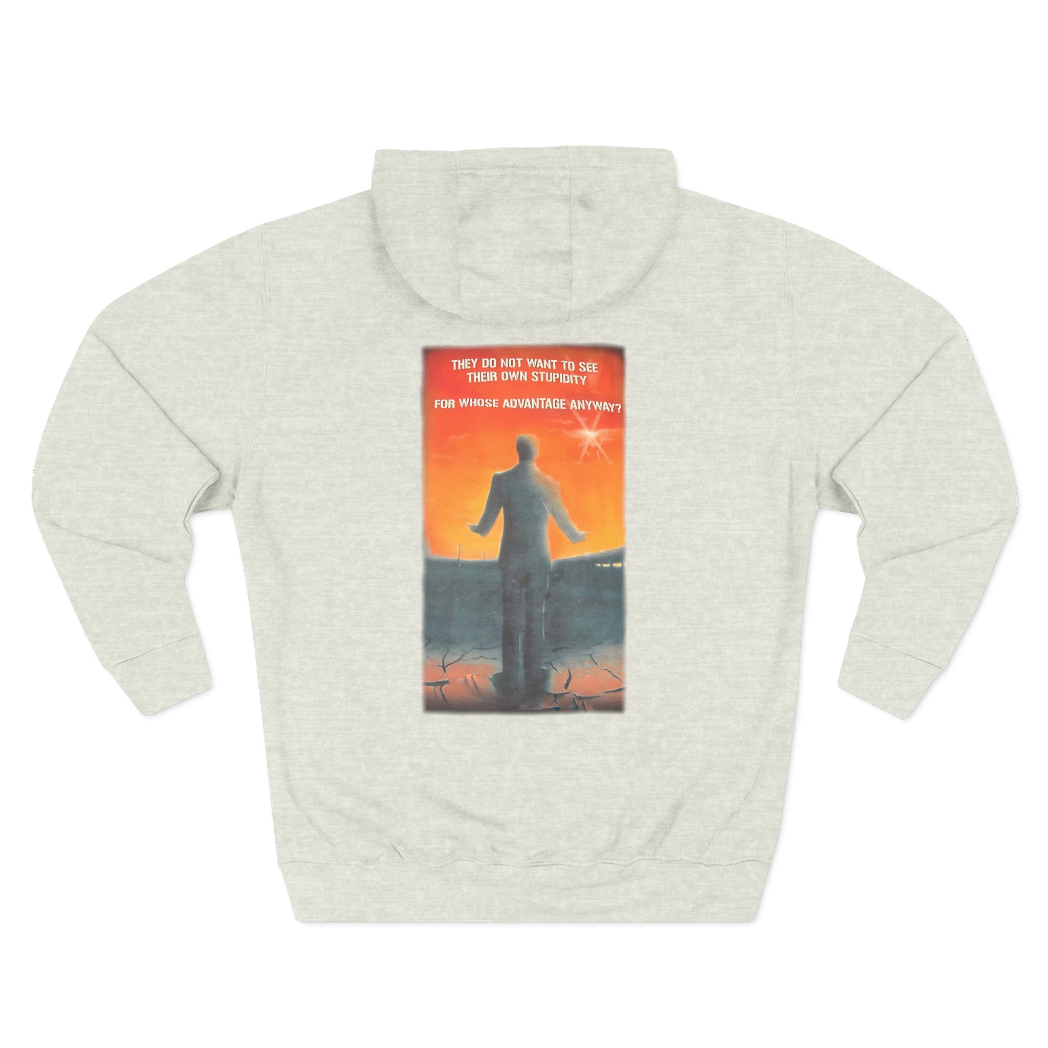 Xentrix For Whose Advantage Three-Panel Fleece Hoodie