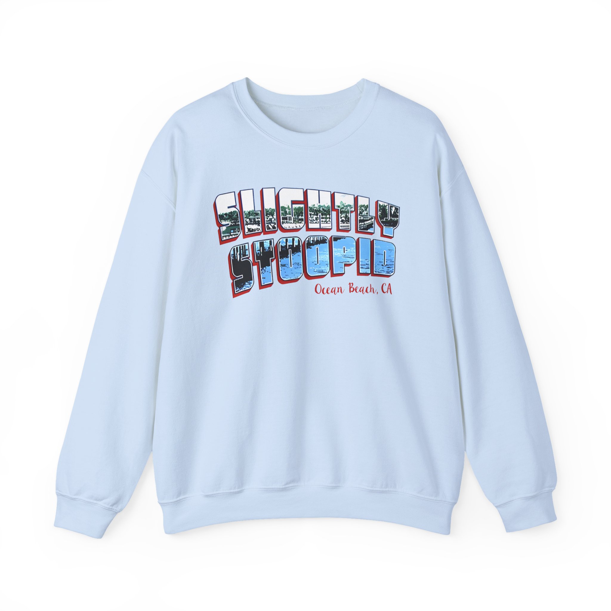 Slightly Stoopid Ocean Beach, Ca Unisex Heavy Blendâ„¢ Crewneck Sweatshirt