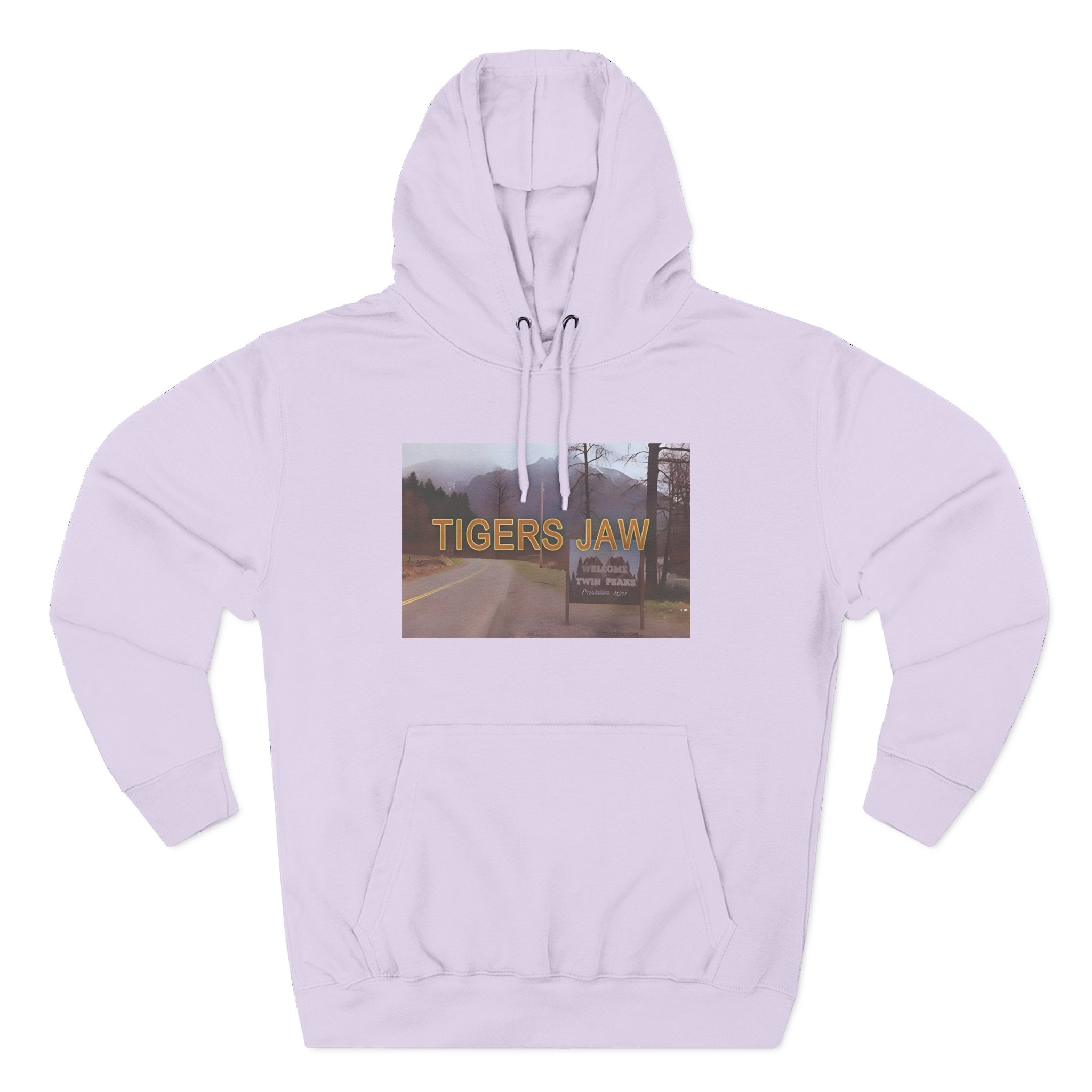 Tigers Jaw Twin Peaks Three-Panel Fleece Hoodie