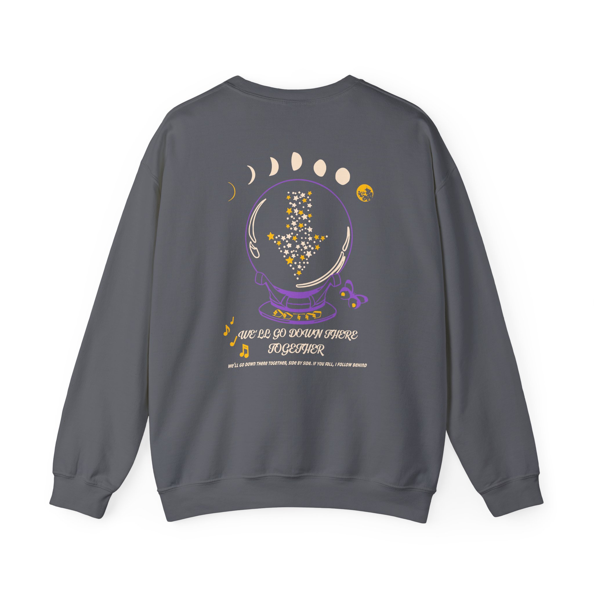 Foxing Crystal Ball Unisex Heavy Blendâ„¢ Crewneck Sweatshirt