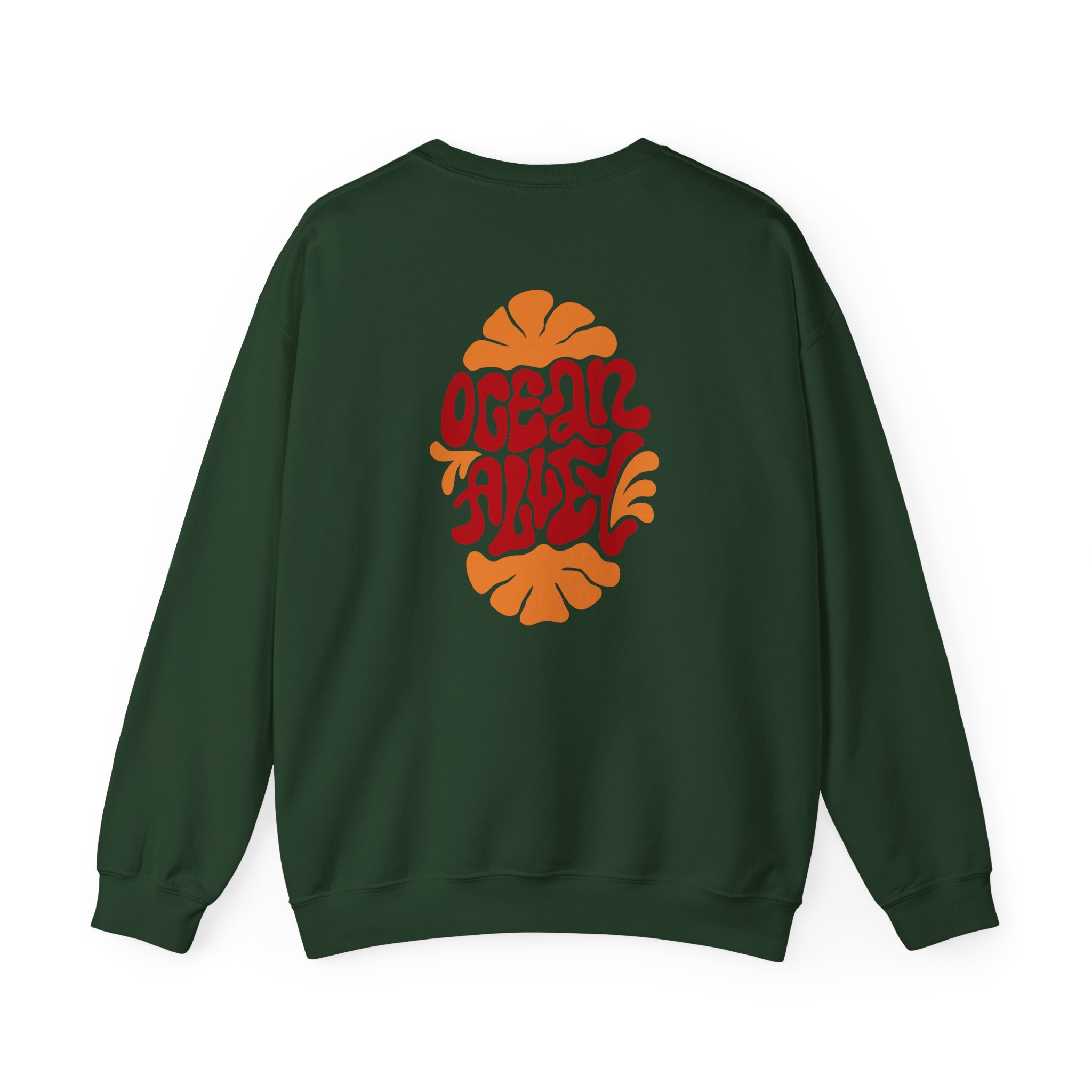 Ocean Alley Cracked Egg Unisex Heavy Blendâ„¢ Crewneck Sweatshirt