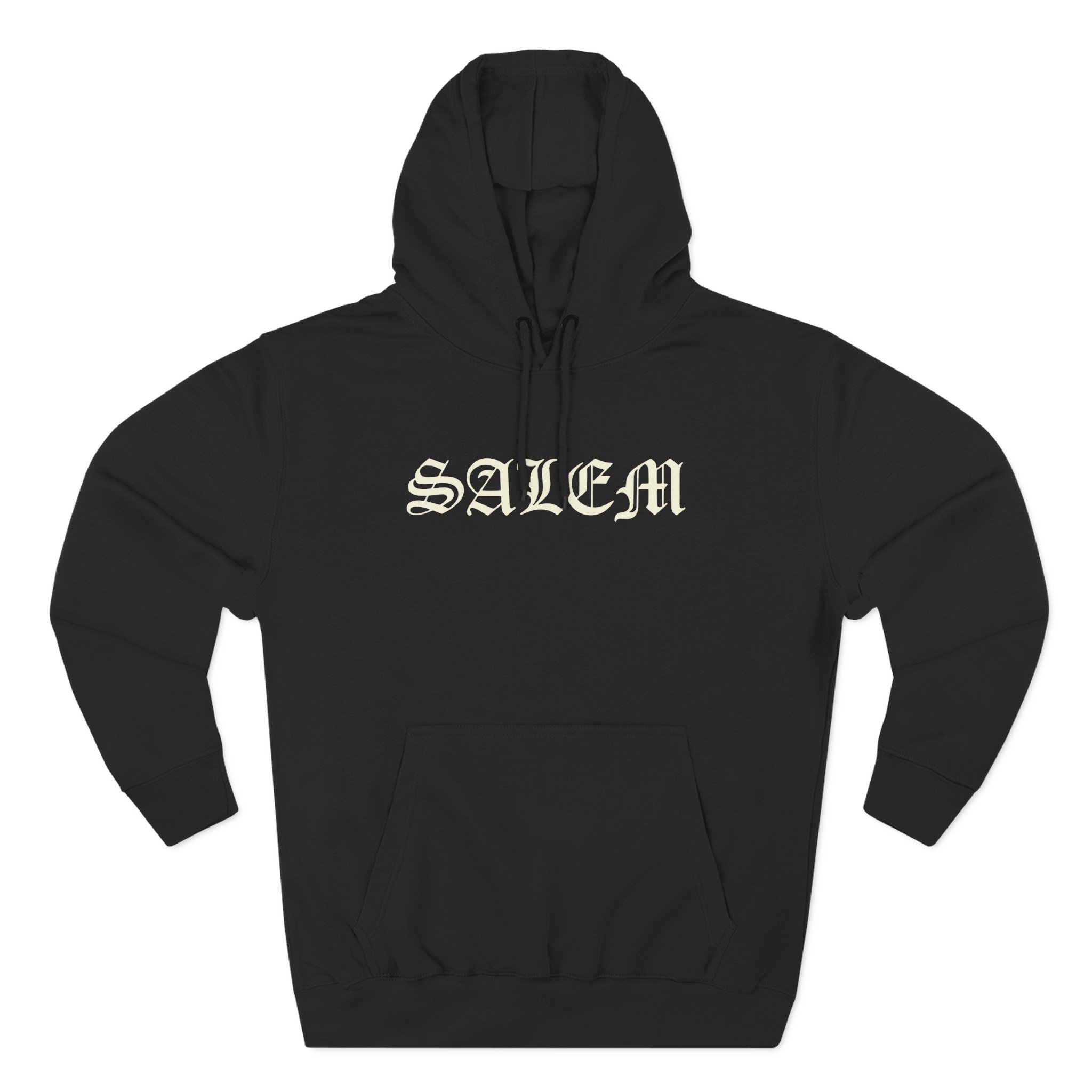 Salem Old English Three-Panel Fleece Hoodie