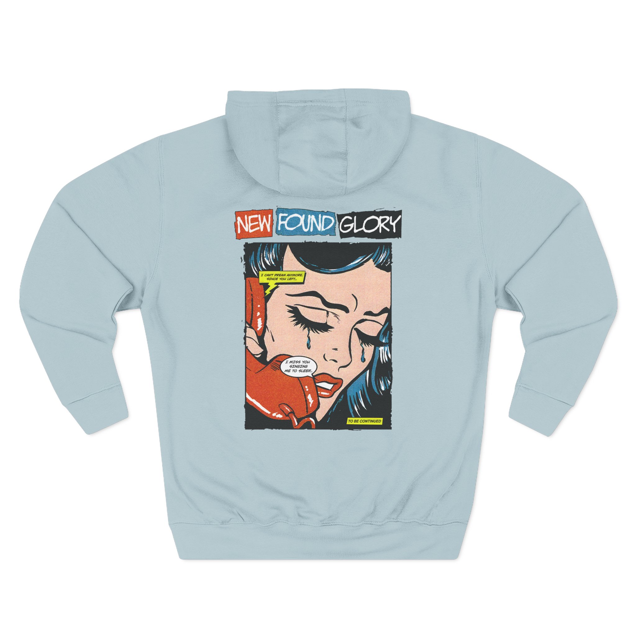 New Found Glory Coral Self Titled Three-Panel Fleece Hoodie