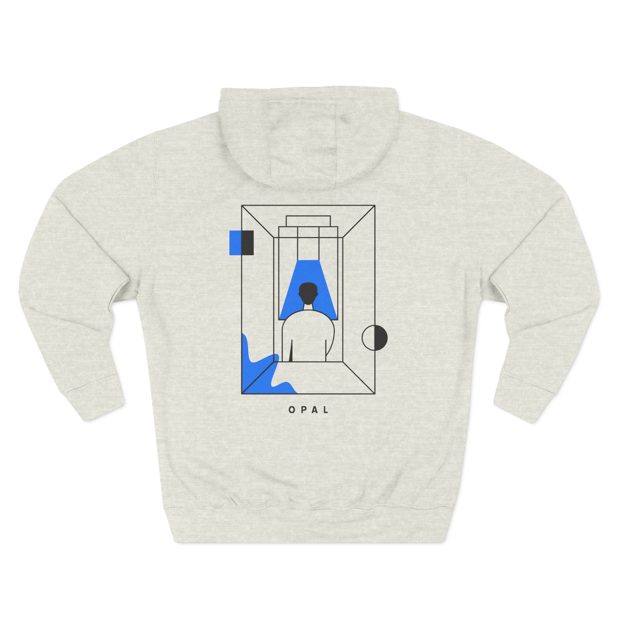 Bicep OPAL Three-Panel Fleece Hoodie