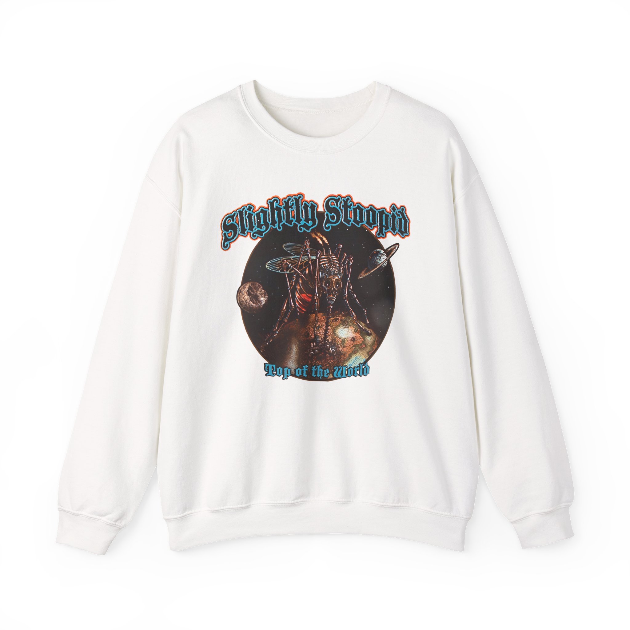 Slightly Stoopid Top of the World Golden Goods Unisex Heavy Blendâ„¢ Crewneck Sweatshirt