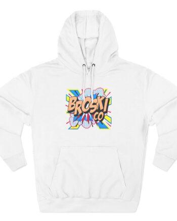 Broski Report Three-Panel Fleece Hoodie