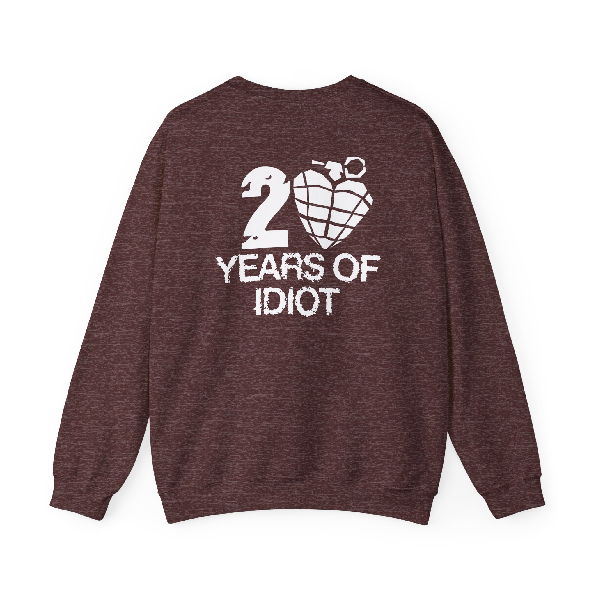 Green Day 20 Years of Idiot Unisex Heavy Blendâ„¢ Crewneck Sweatshirt