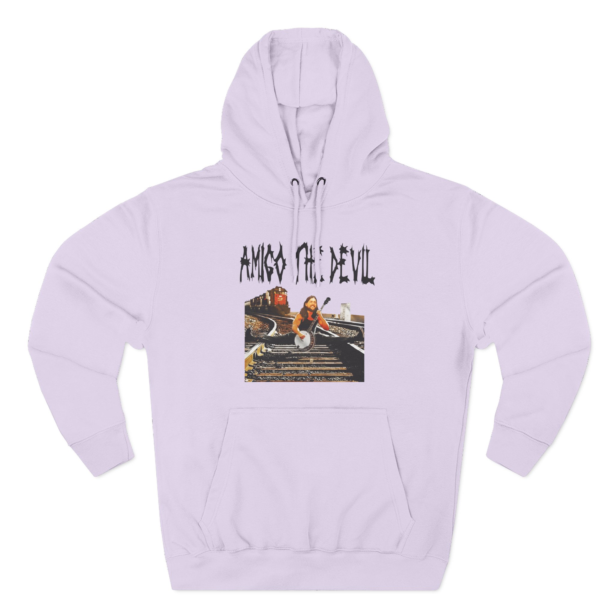 Amigo the Devil Three-Panel Fleece Hoodie