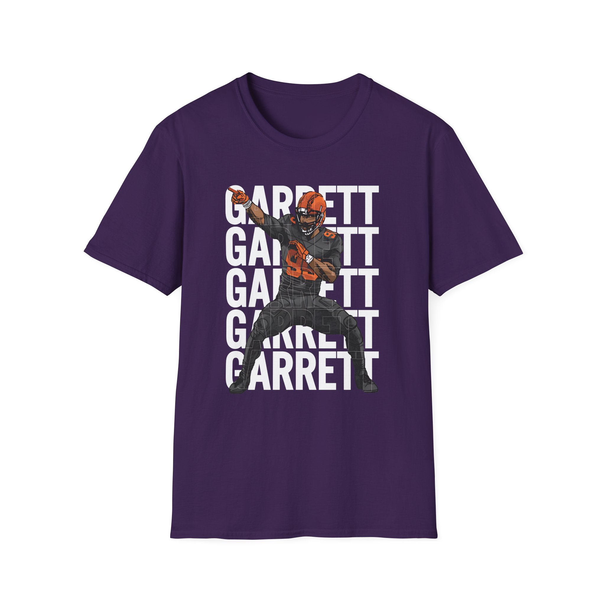 Myles Garrett Repeat Unisex Softstyle T-Shirt