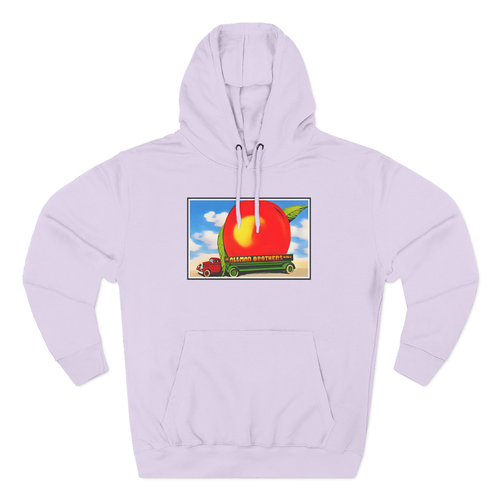 The Allman Brothers Eat a Peach Album Art Three-Panel Fleece Hoodie