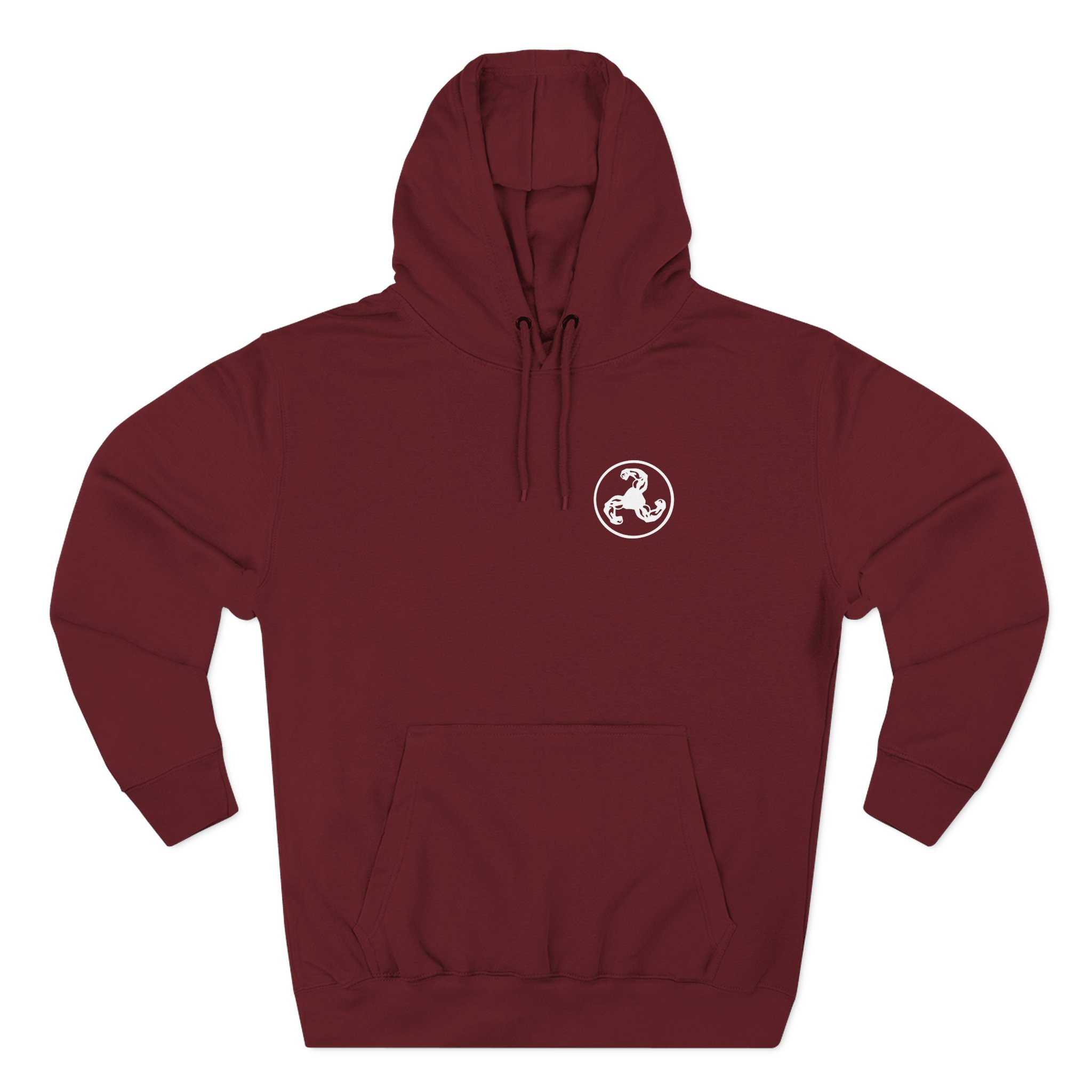 Bicep Logo Three-Panel Fleece Hoodie