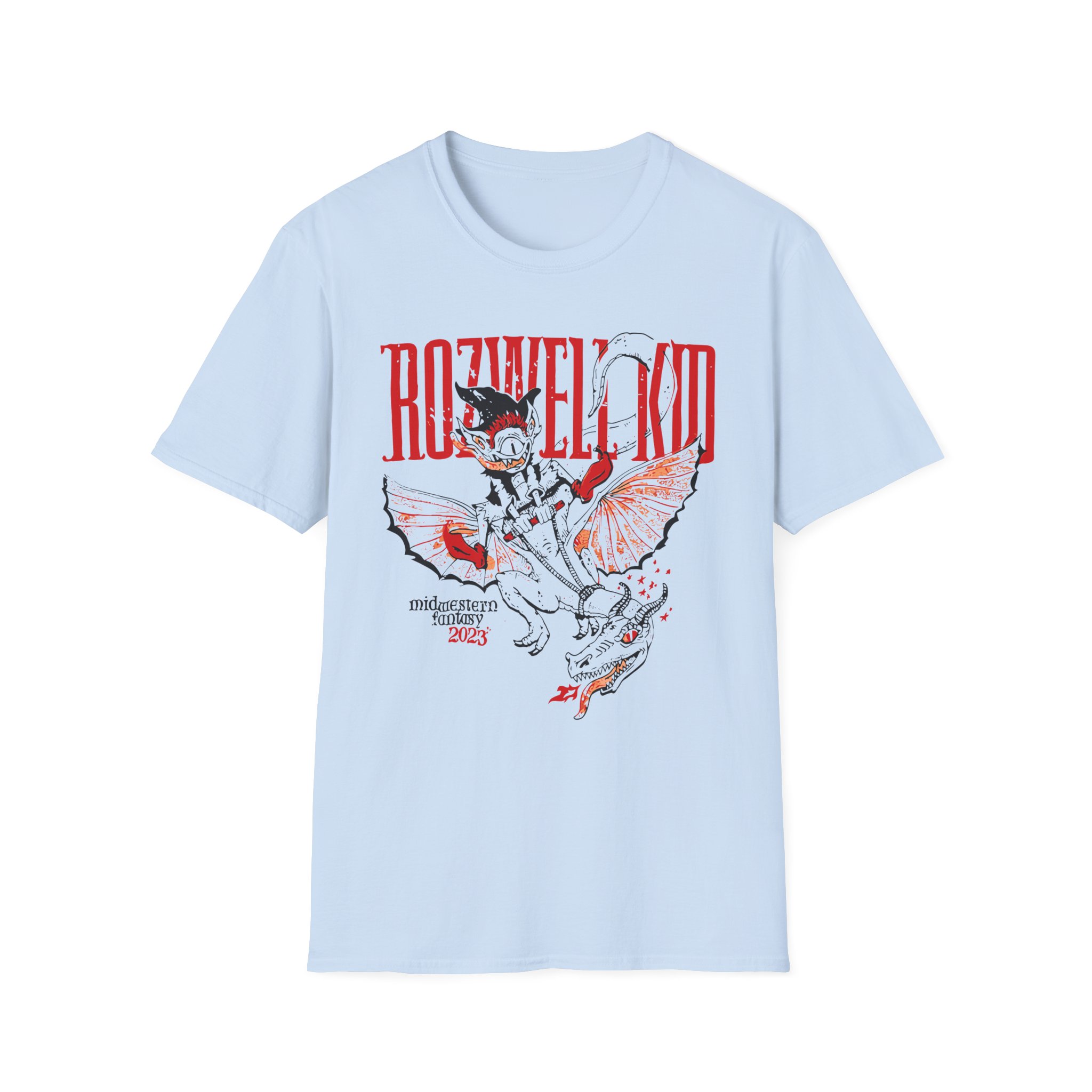 Rozwell Kid 2023 Midwestern Fantasy Tour Unisex Softstyle T-Shirt