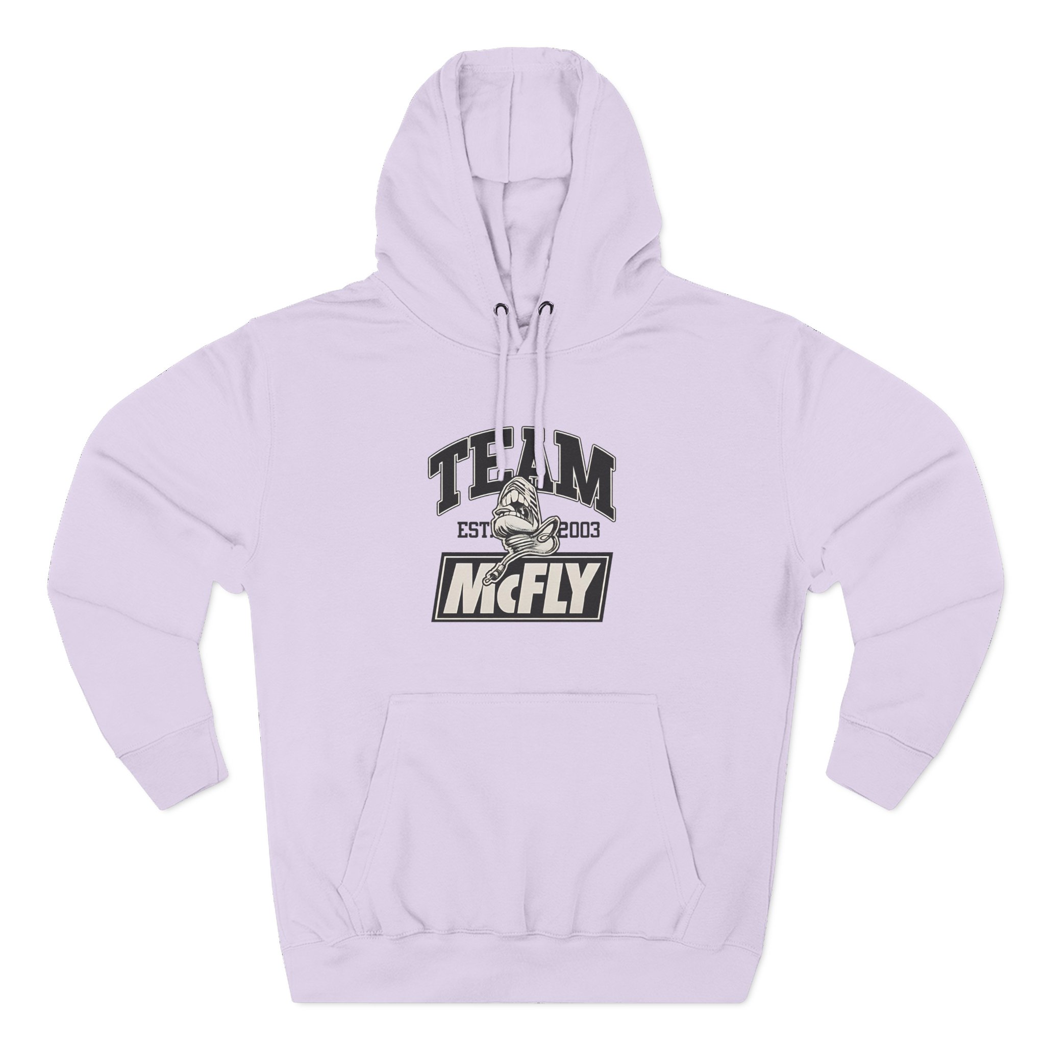 Mcfly Ecru Three-panel Fleece Hoodie