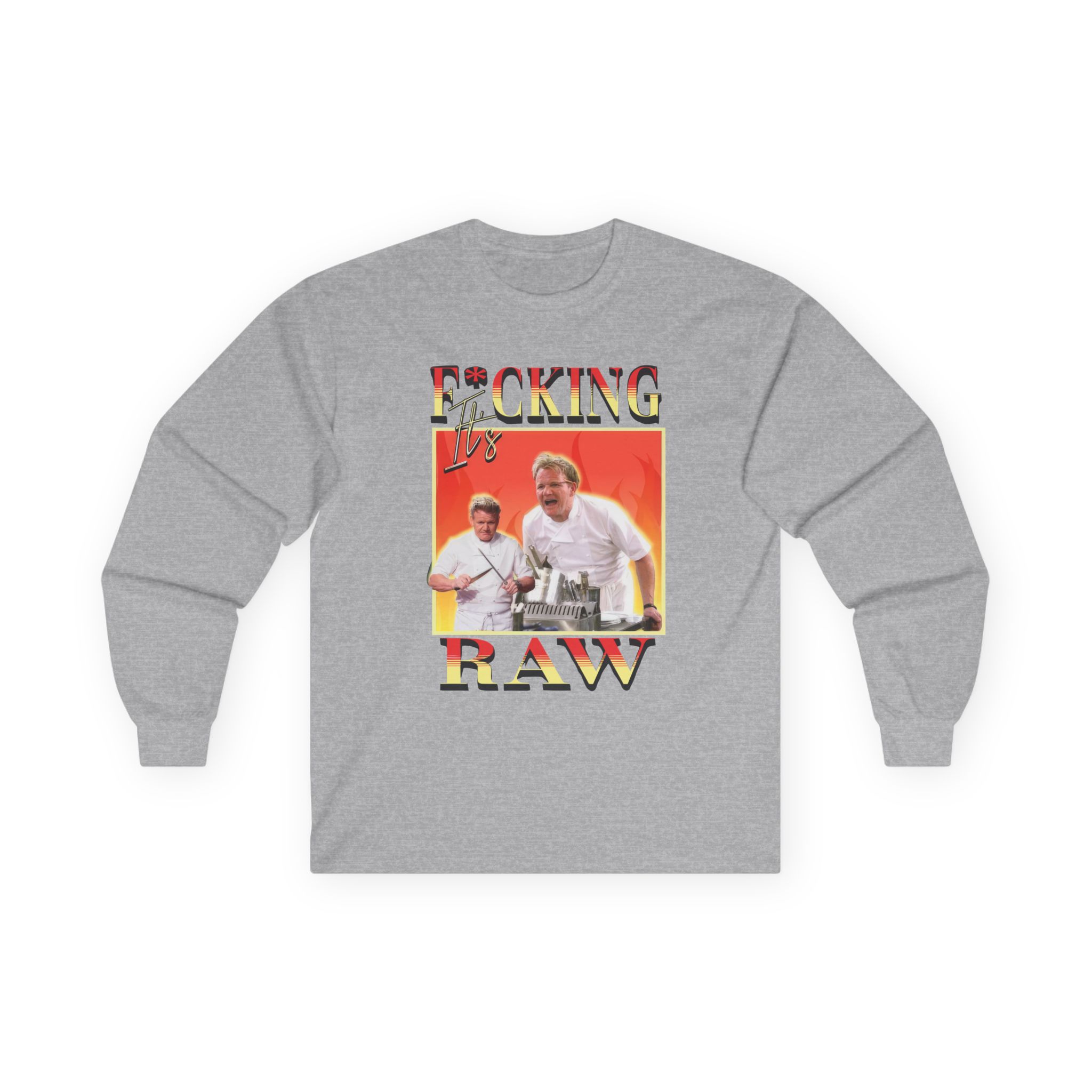 Gordon Ramsay It's F*cking Raw Unisex Ultra Cotton Long Sleeve Tee