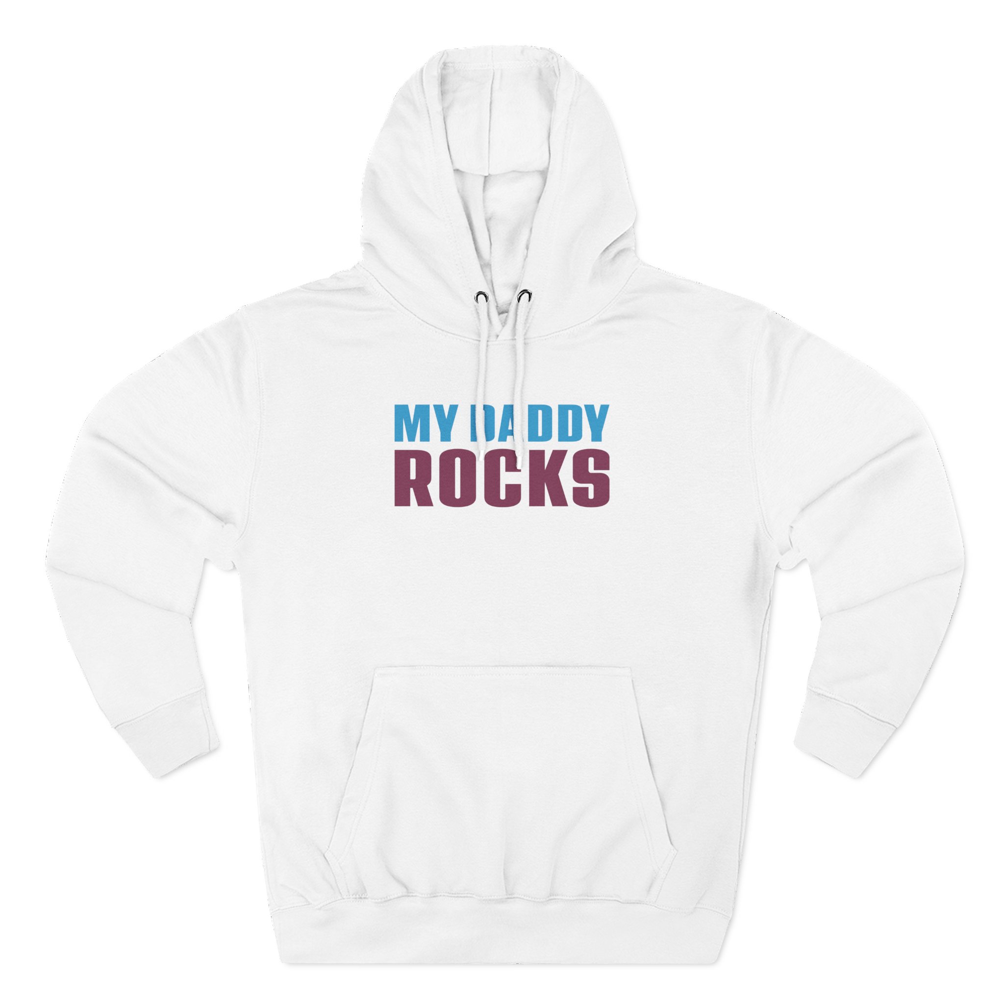 JLS My Daddy Rocks Three-Panel Fleece Hoodie