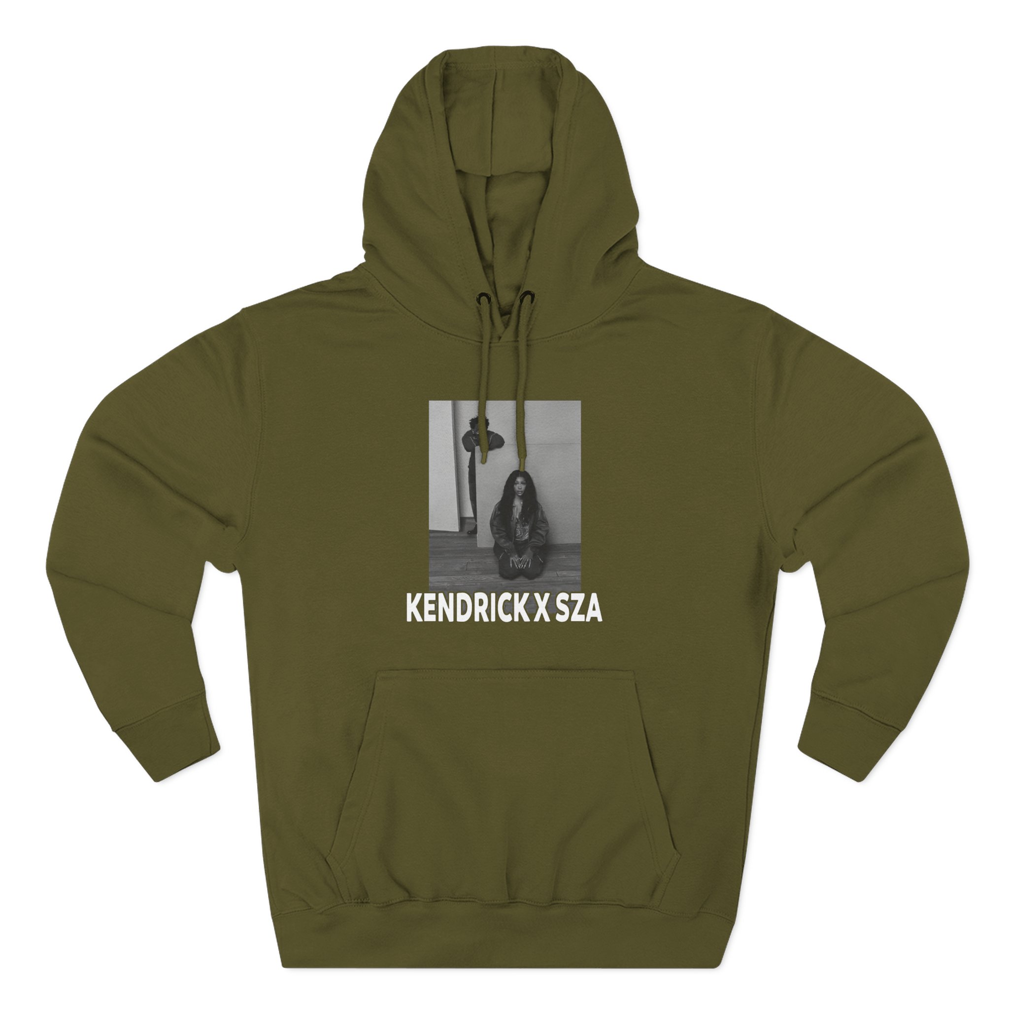 Kendrick Lamar Sza 2025 Tour Three-Panel Fleece Hoodie