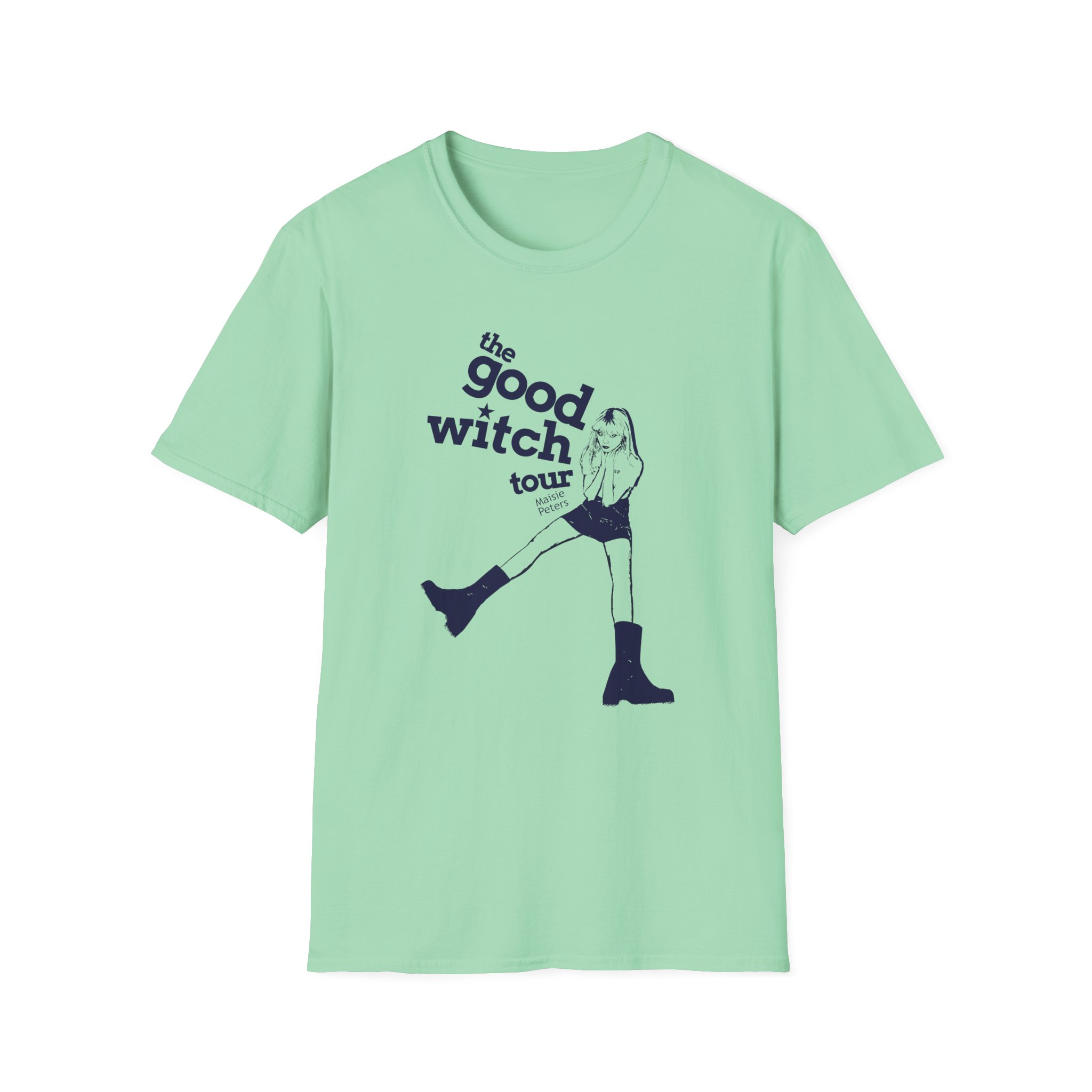 Maisie Peters the Good With Uk/eu 23/24 Tour Unisex Softstyle T-Shirt