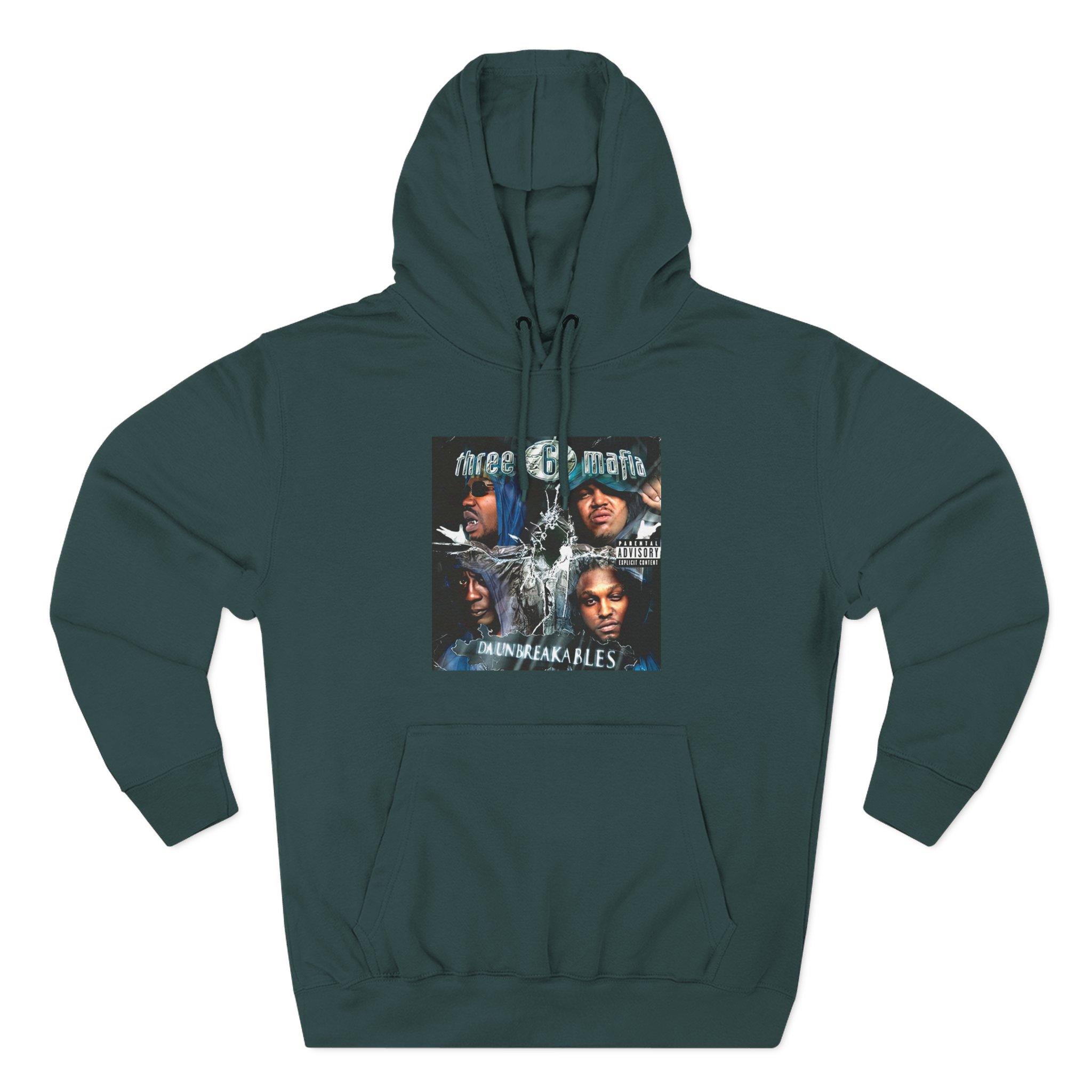 Three 6 Mafia Unbreakables Three-Panel Fleece Hoodie