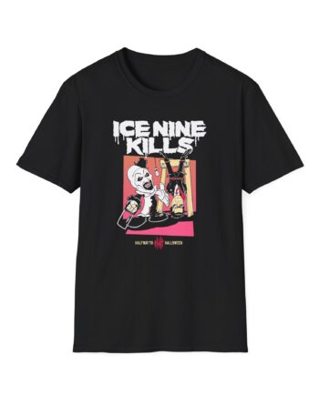 Ice Nine Kills Cut in Half Way to Halloween Unisex Softstyle T-Shirt