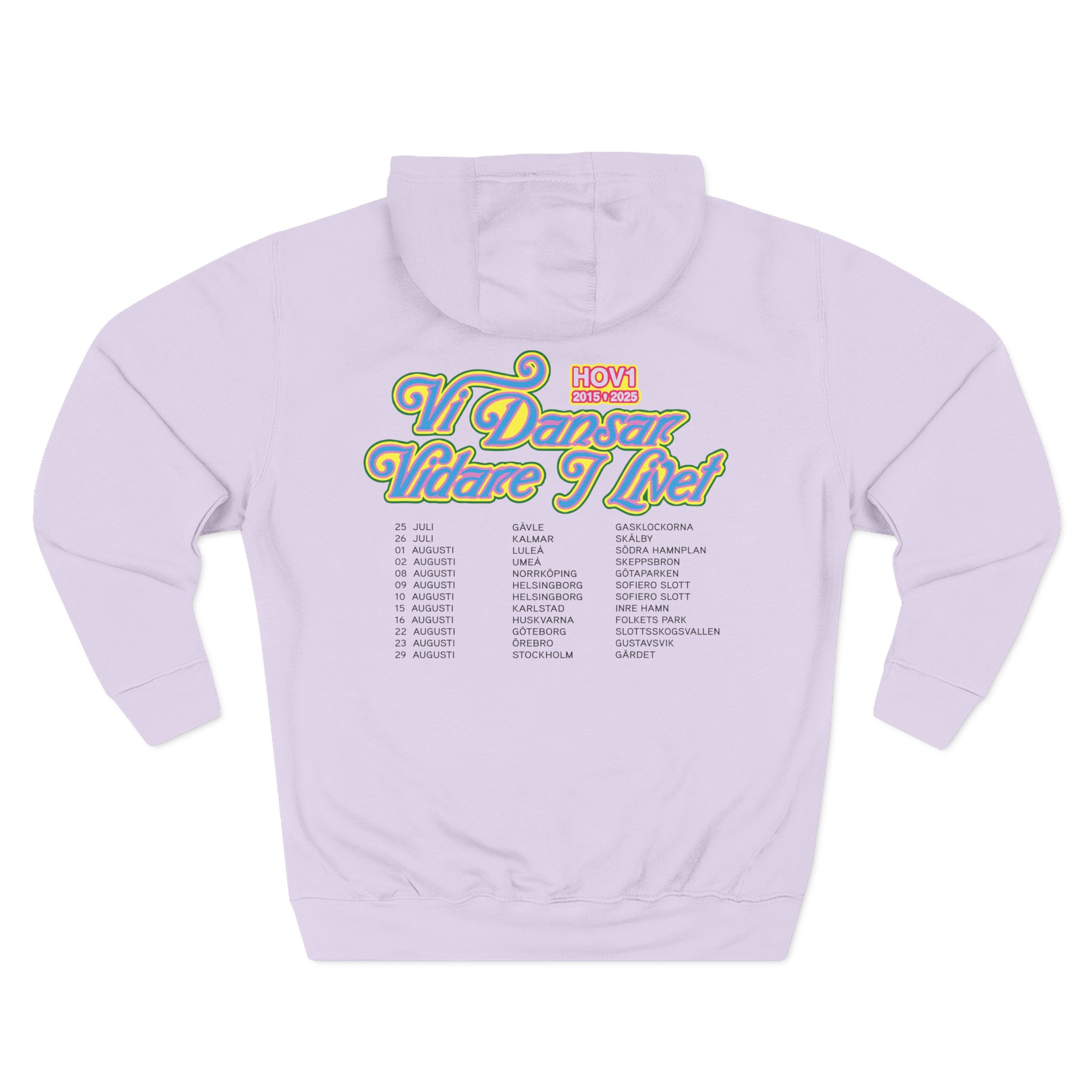 Hov1 Tour 2025 Three-Panel Fleece Hoodie