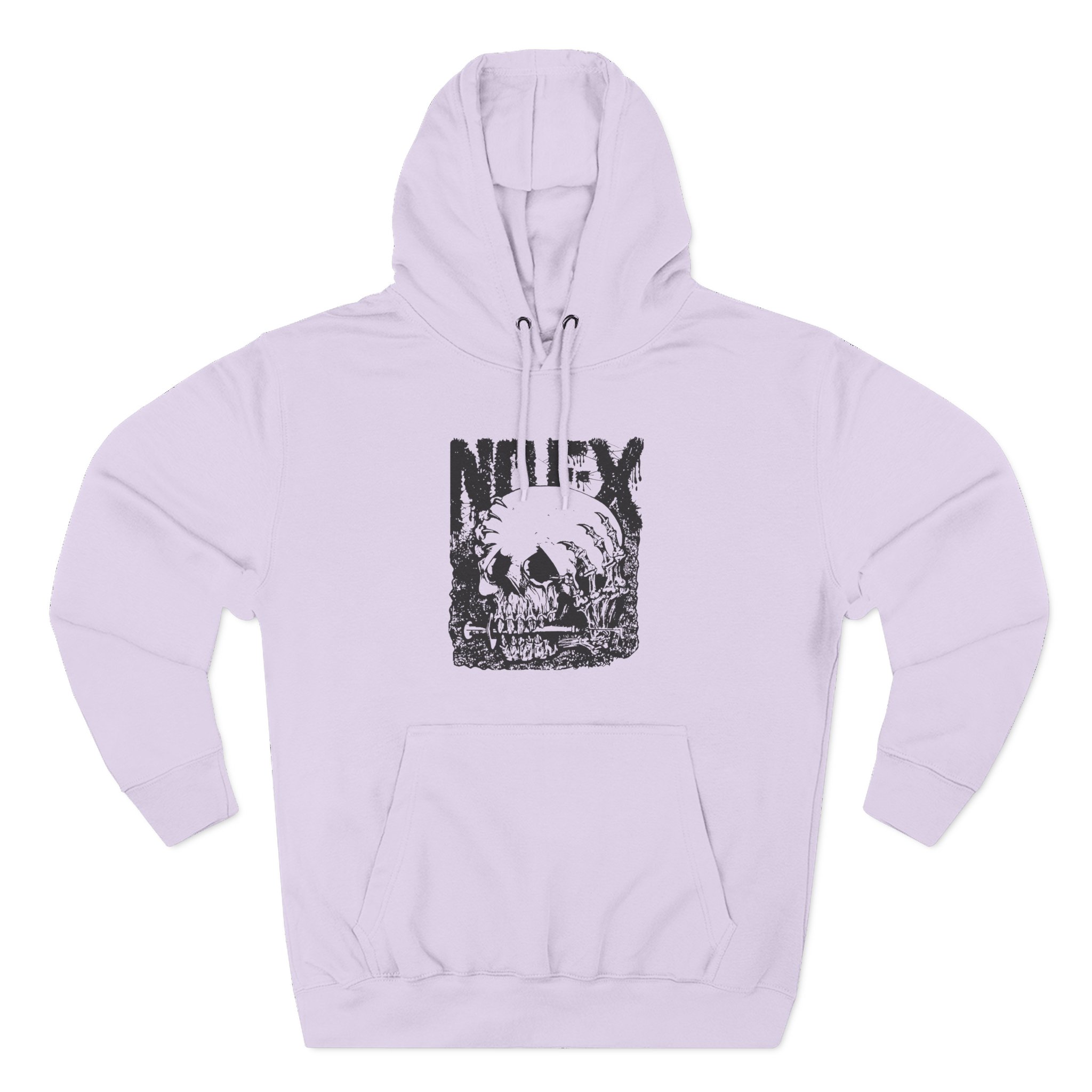 Nofx Og Skull Three-Panel Fleece Hoodie
